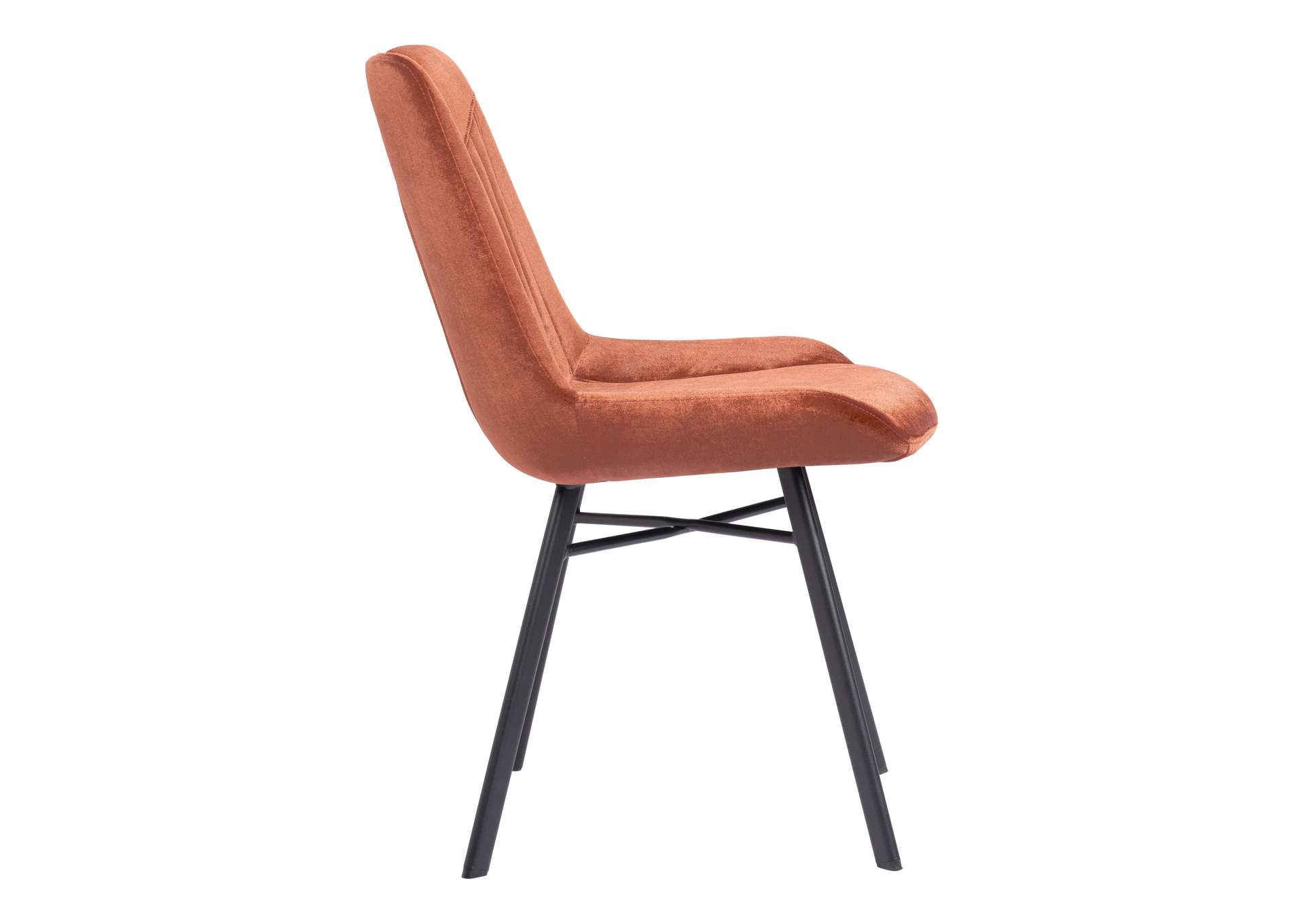 Tyler Dining Chair (Set Of 2) Brown,Zuo