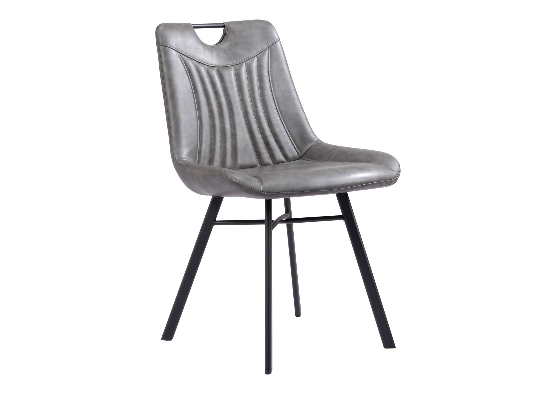 Tyler Dining Chair (Set Of 2) Vintage Gray,Zuo