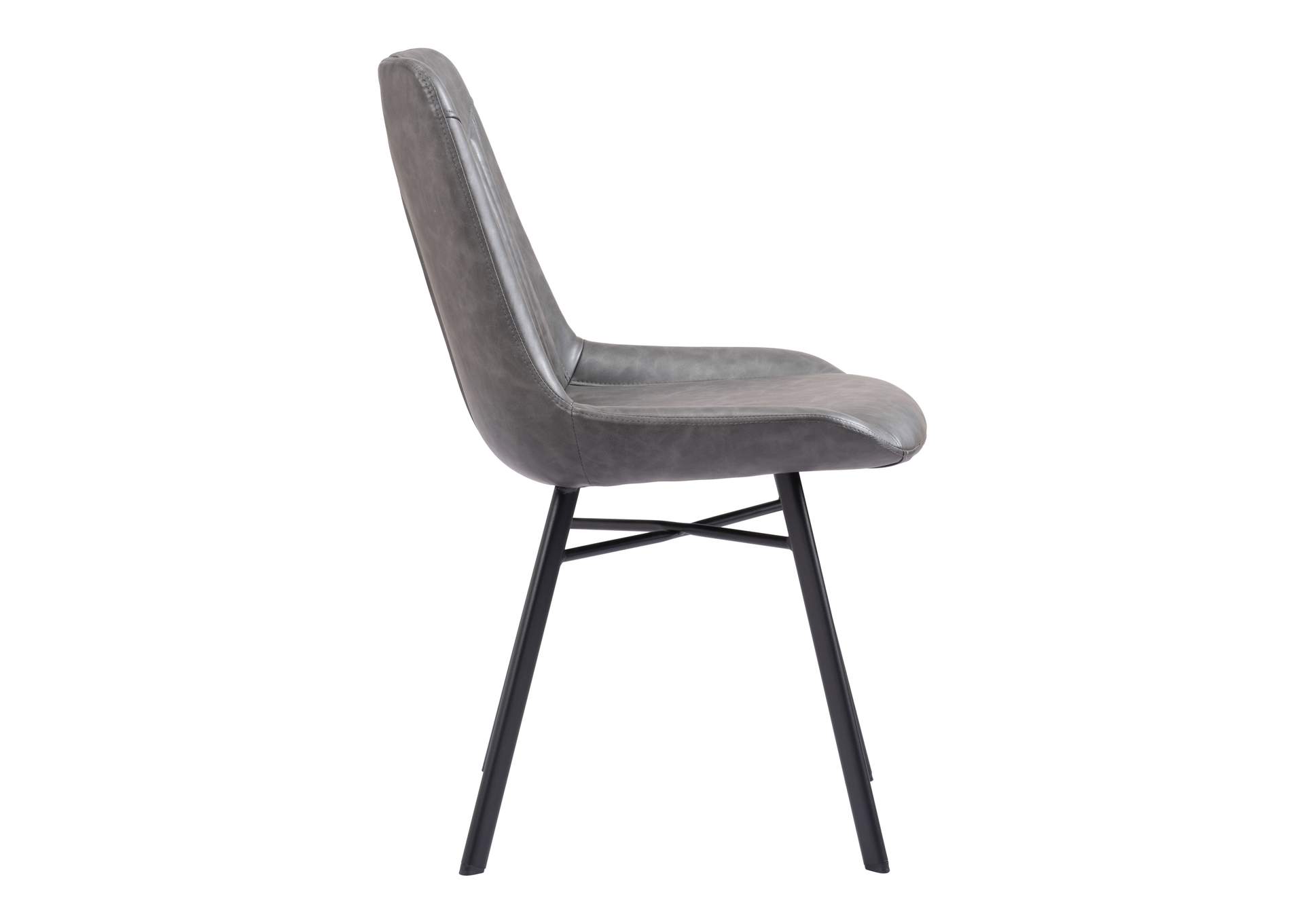 Tyler Dining Chair (Set Of 2) Vintage Gray,Zuo