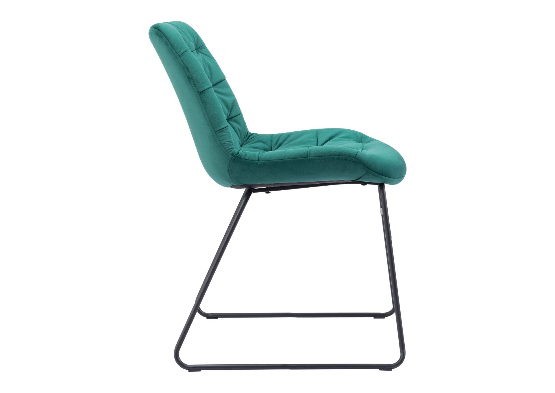 Tammy Dining Chair (Set Of 2) Green,Zuo