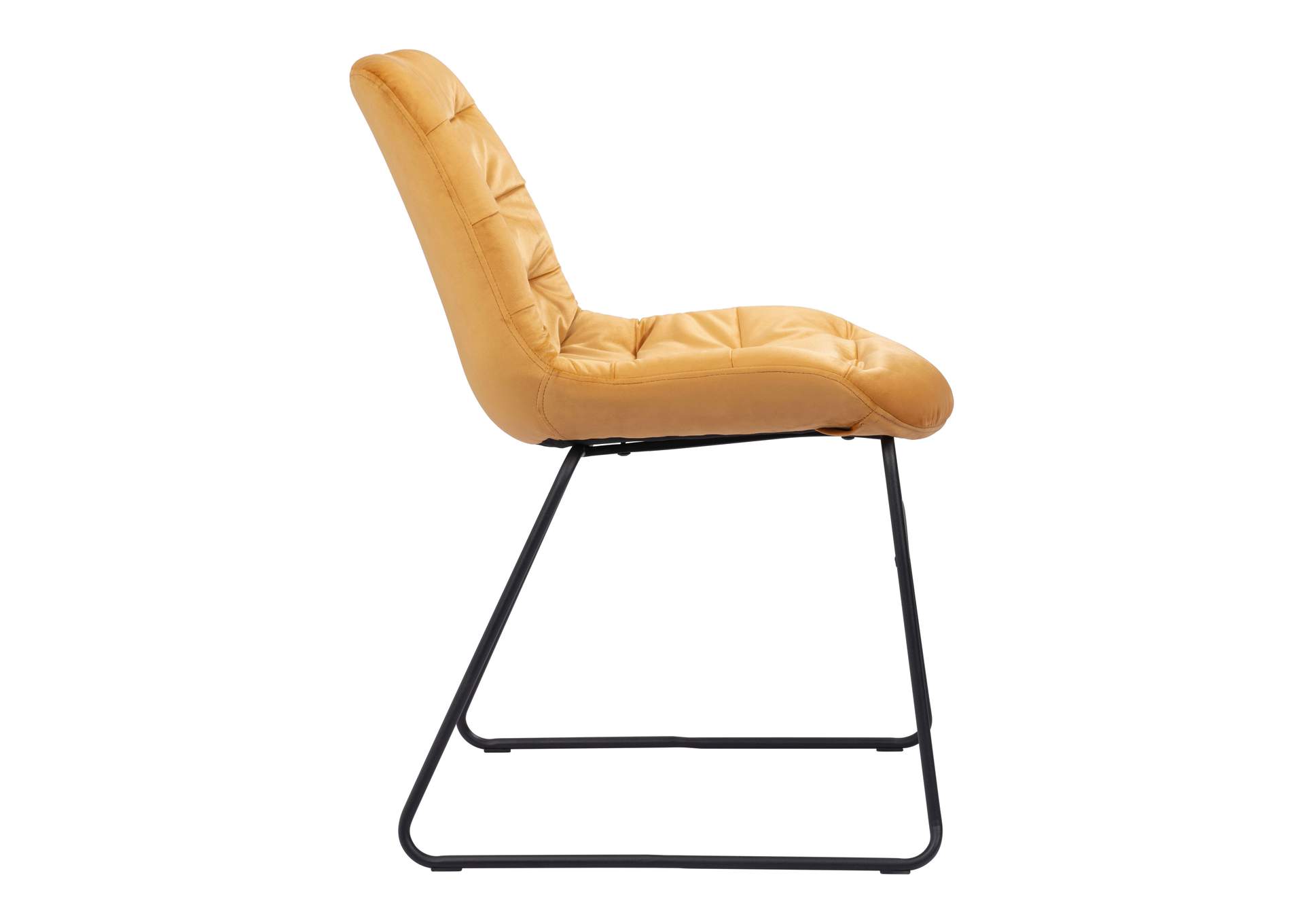 Tammy Dining Chair (Set Of 2) Orange,Zuo