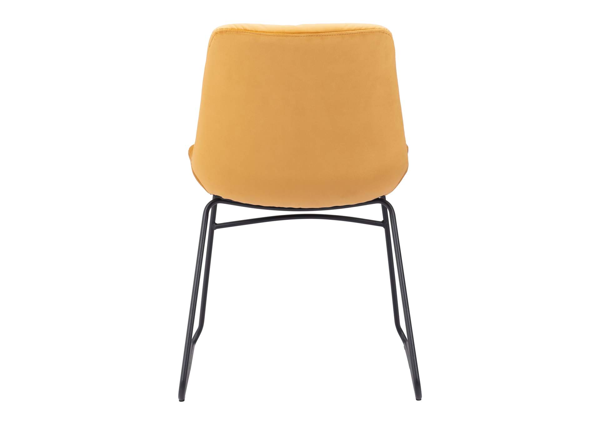 Tammy Dining Chair (Set Of 2) Orange,Zuo