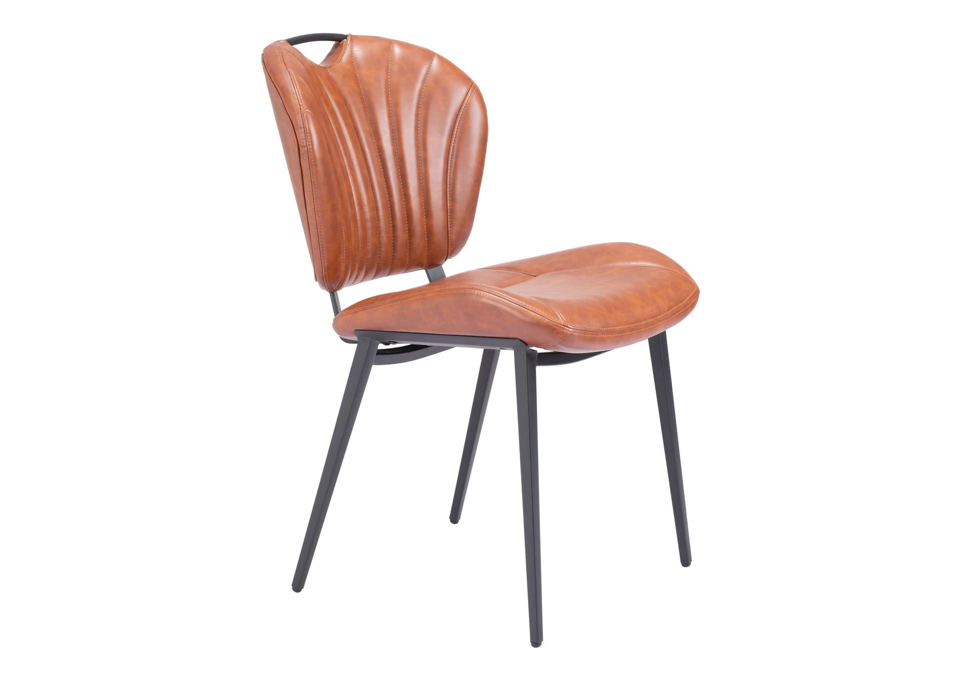 Terrence Dining Chair (Set Of 2) Vintage Brown,Zuo