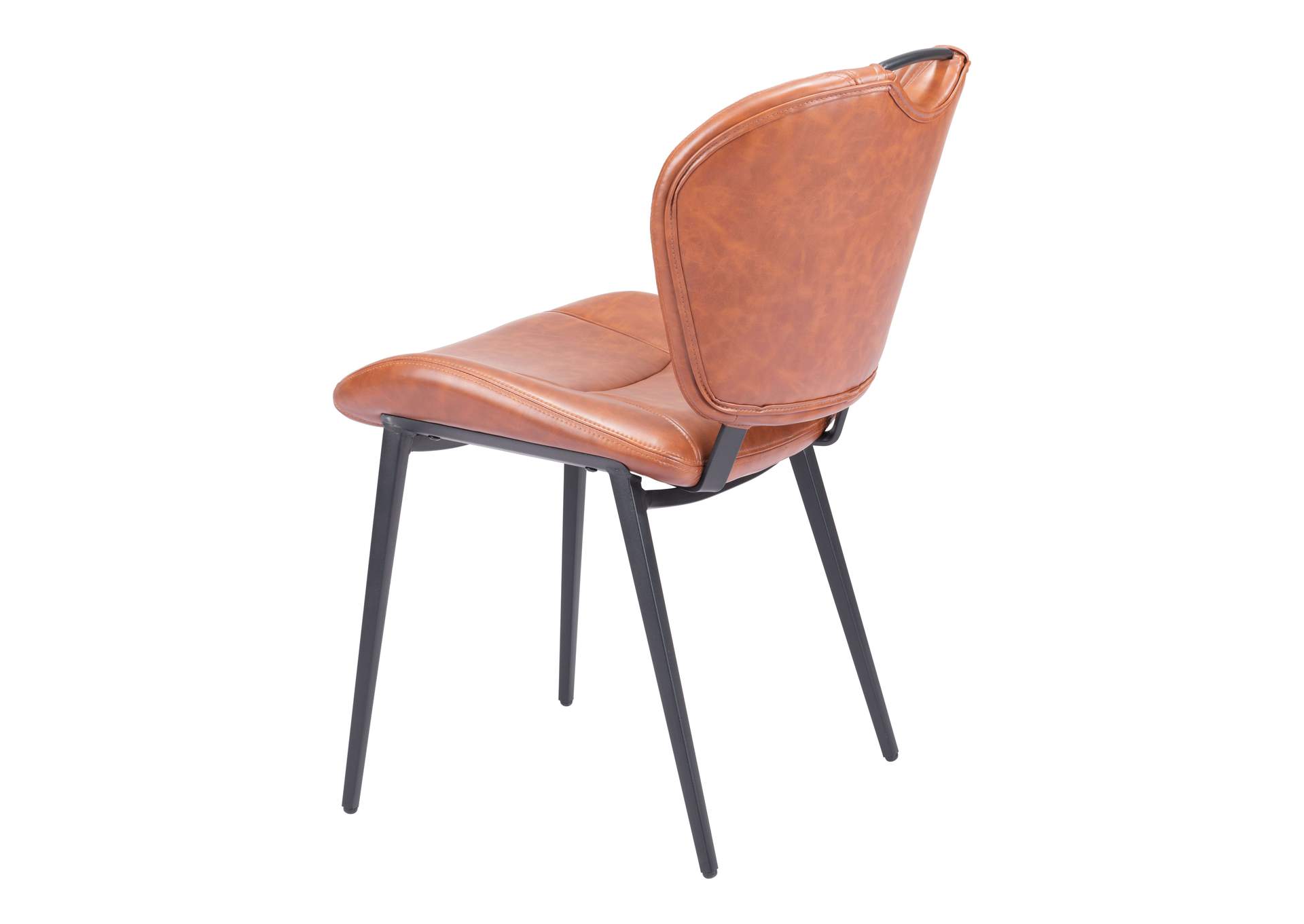 Terrence Dining Chair (Set Of 2) Vintage Brown,Zuo