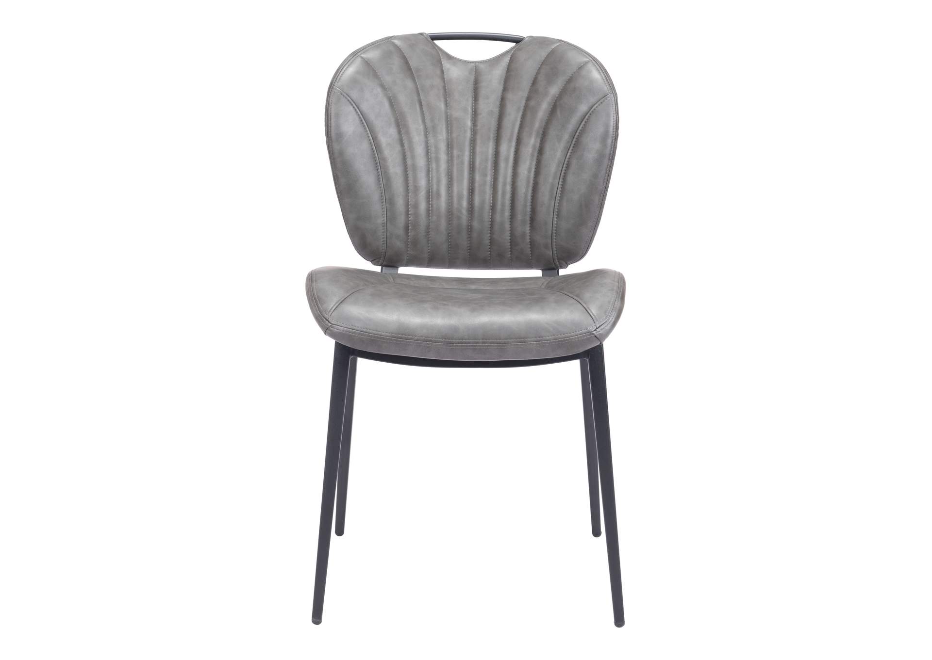 Terrence Dining Chair (Set Of 2) Vintage Gray,Zuo