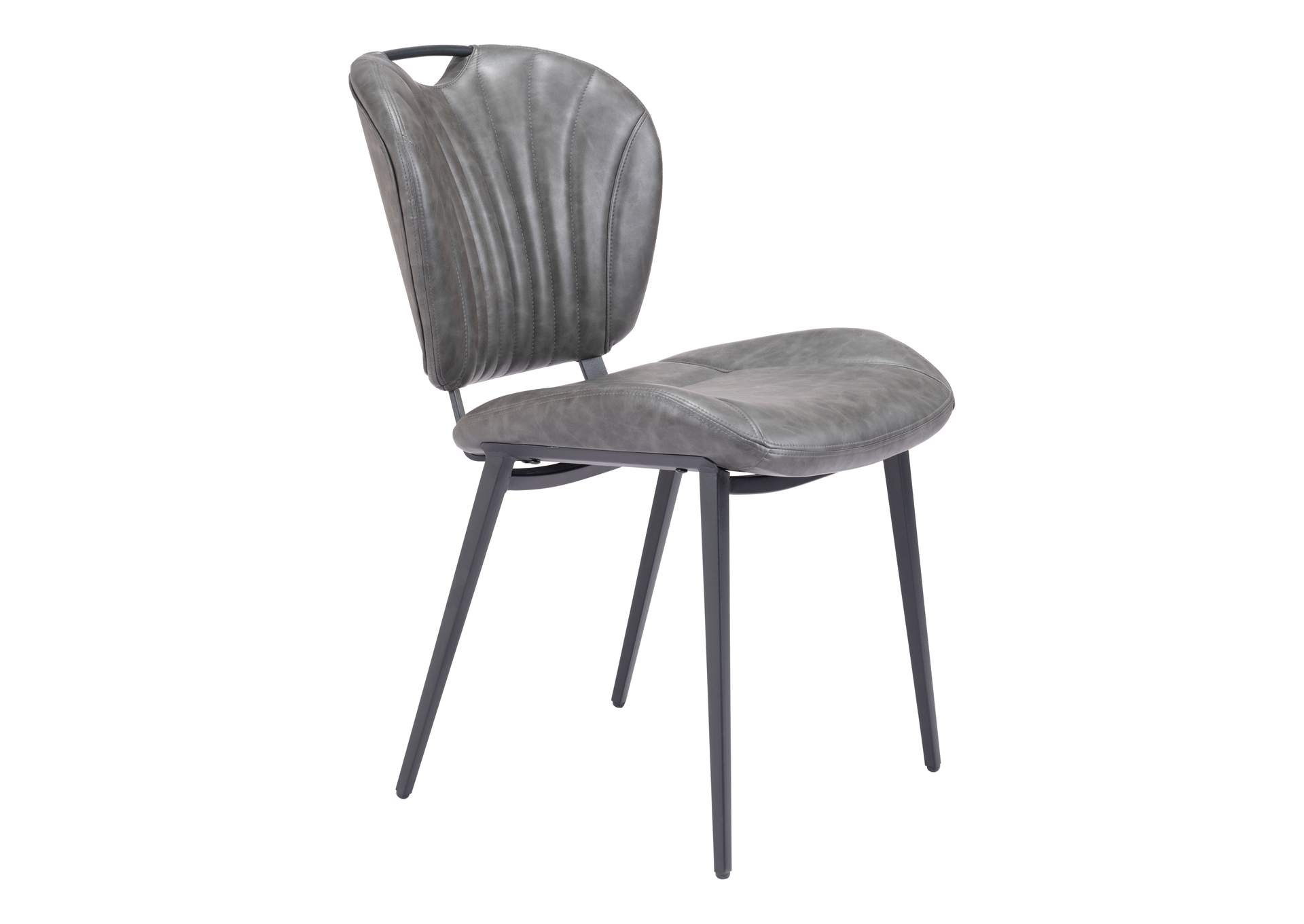 Terrence Dining Chair (Set Of 2) Vintage Gray,Zuo
