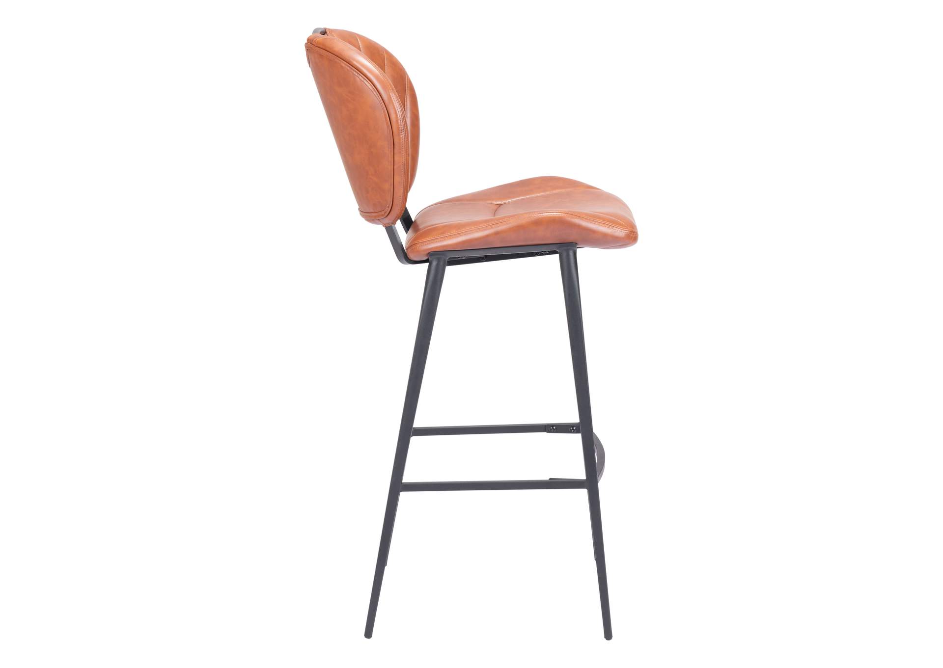 Terrence Barstool Vintage Brown,Zuo