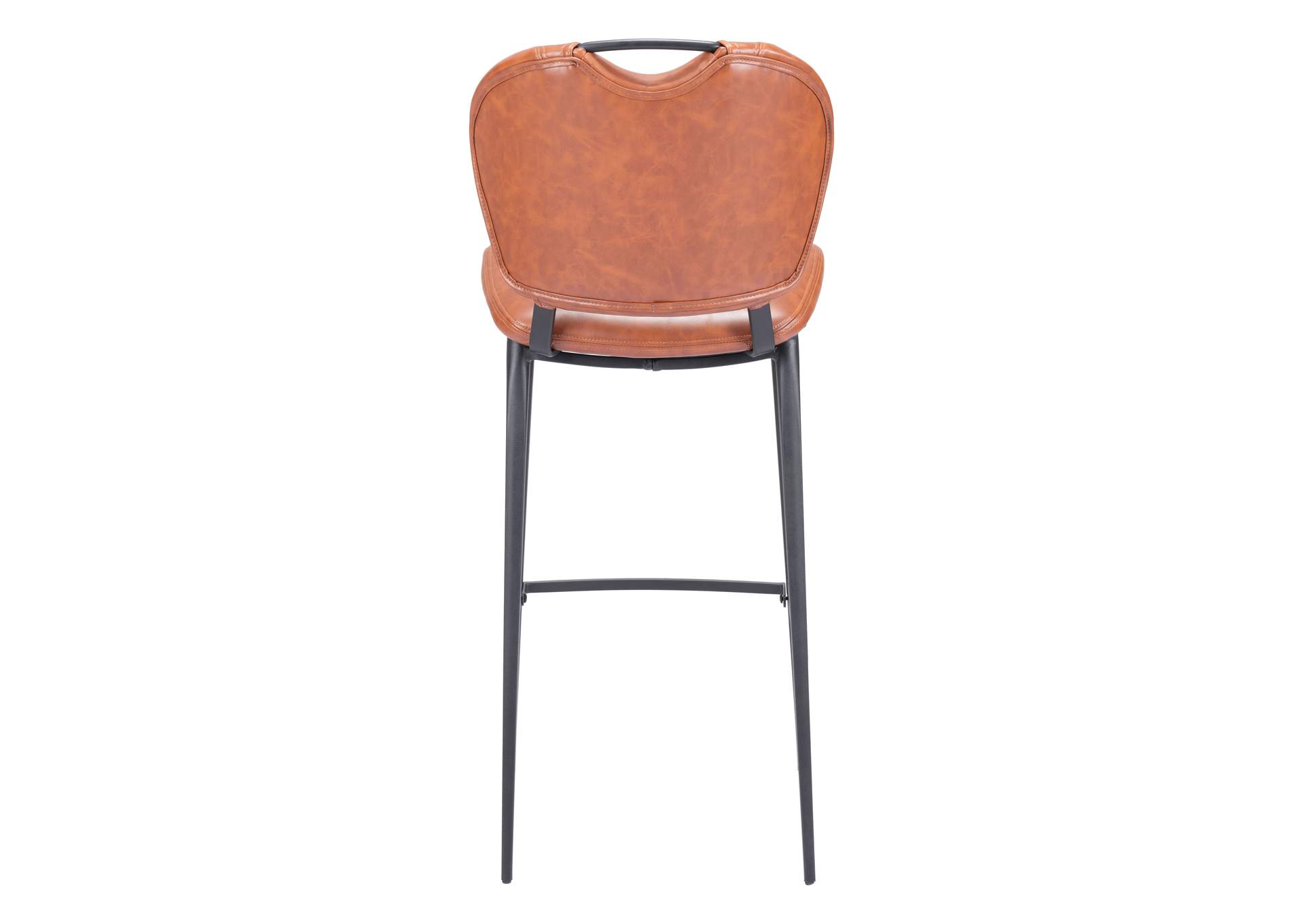 Terrence Barstool Vintage Brown,Zuo