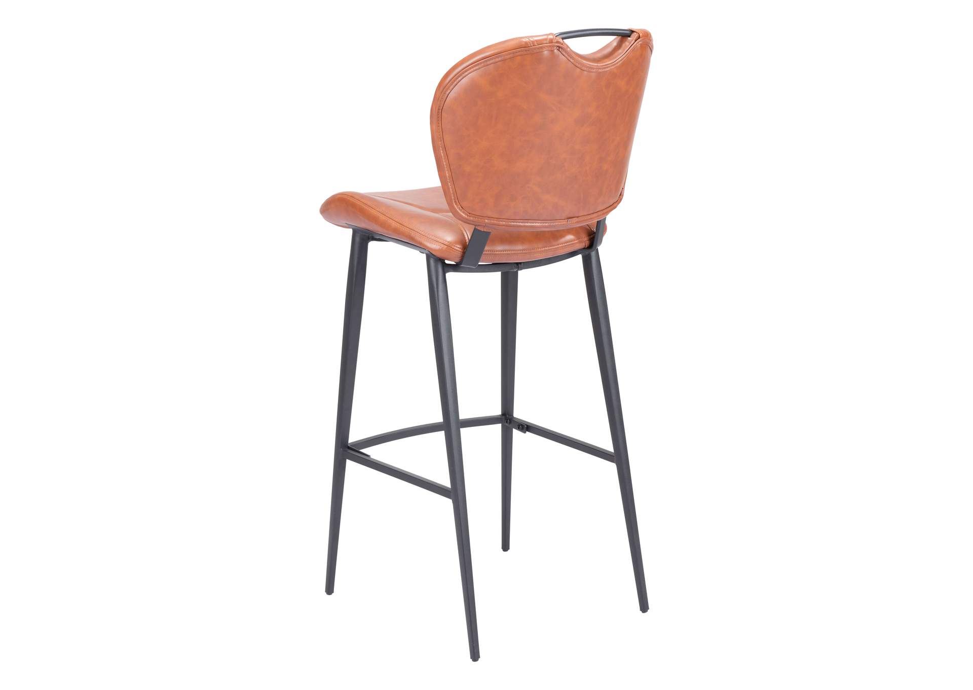 Terrence Barstool Vintage Brown,Zuo