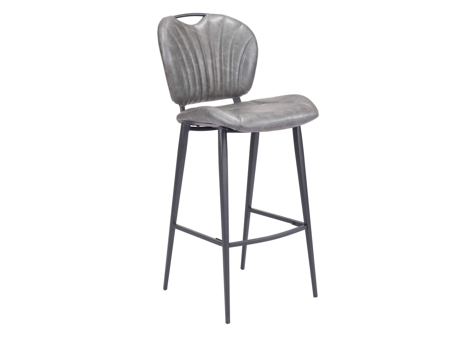Terrence Barstool Vintage Gray,Zuo
