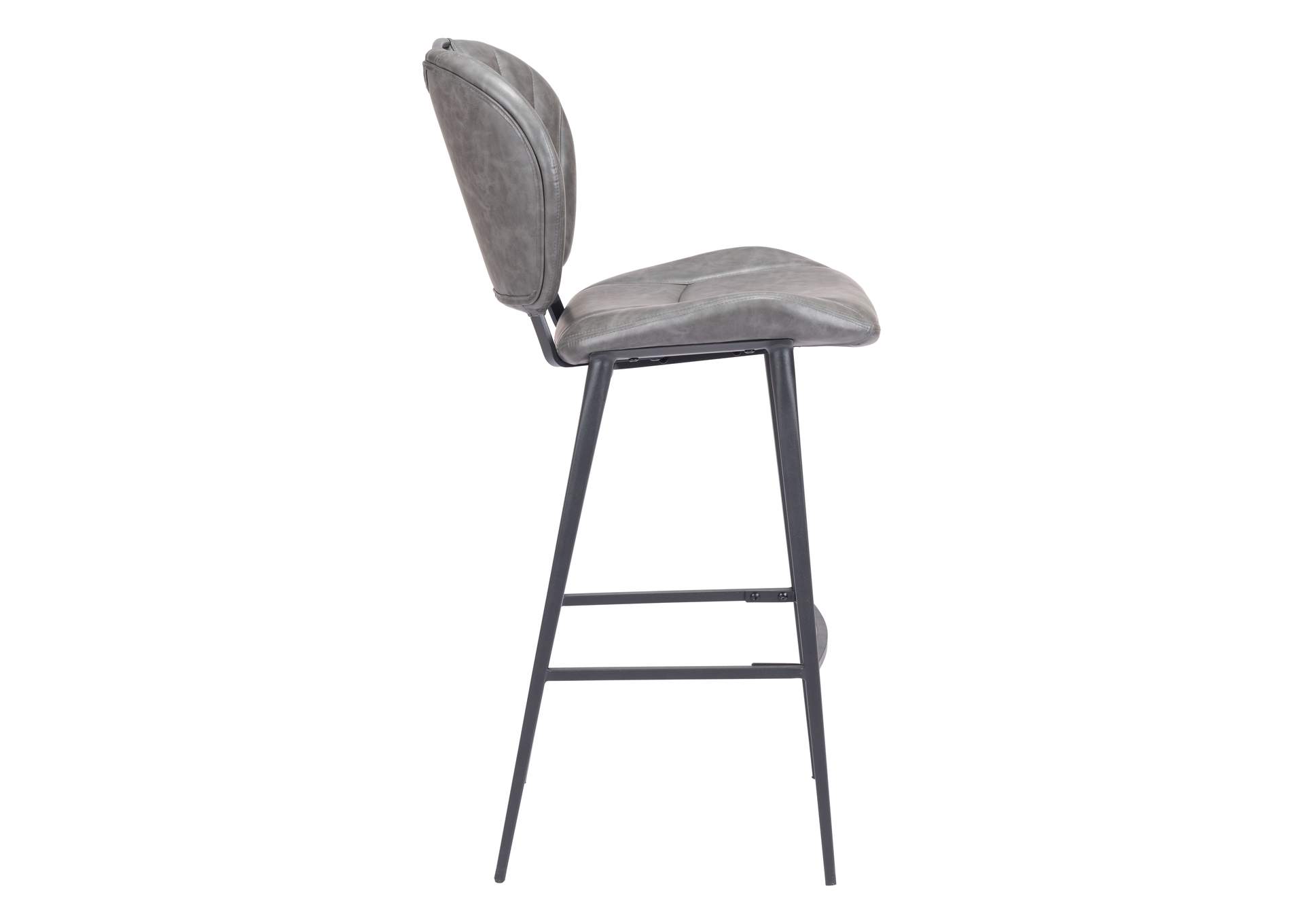 Terrence Barstool Vintage Gray,Zuo