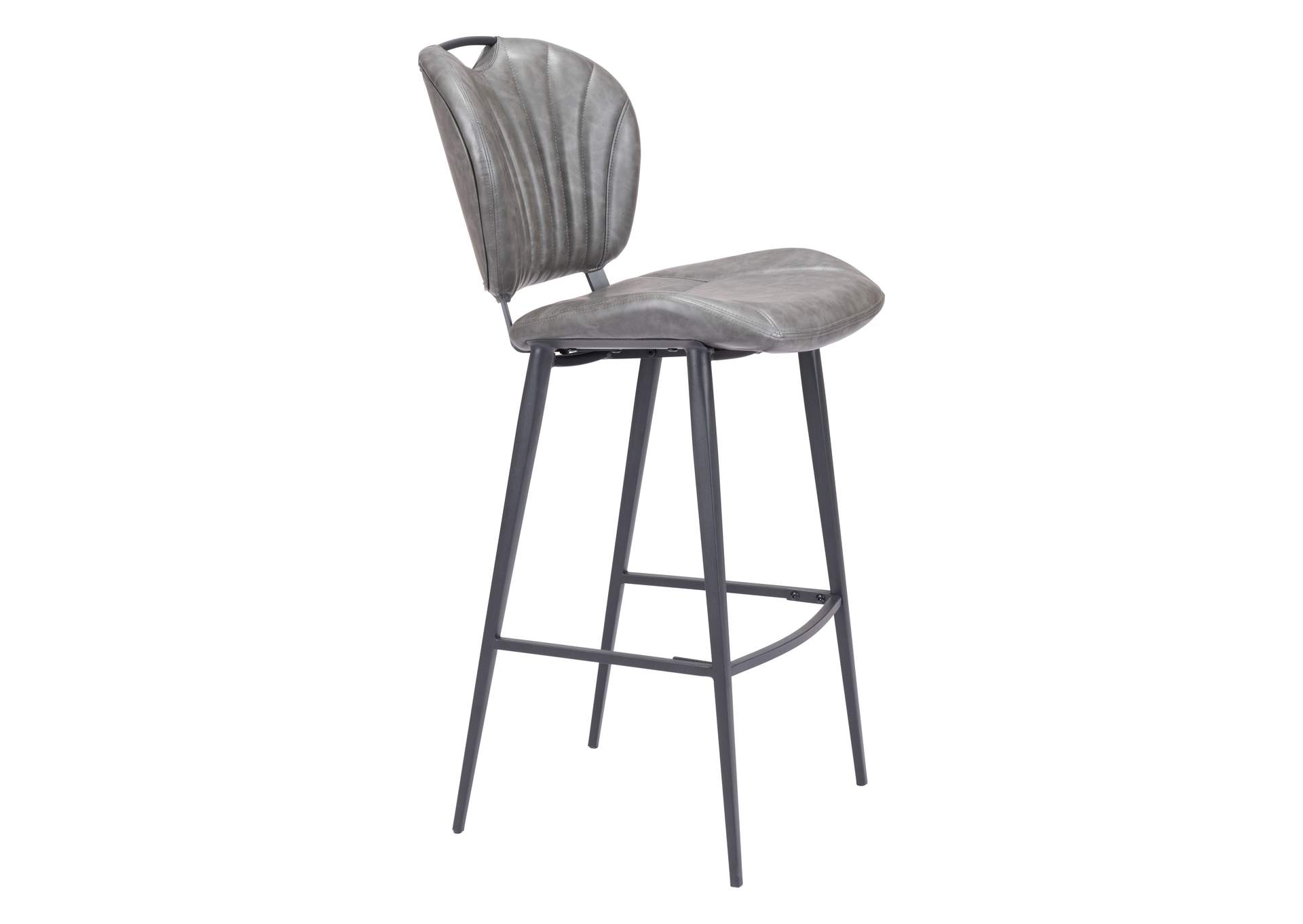 Terrence Barstool Vintage Gray,Zuo