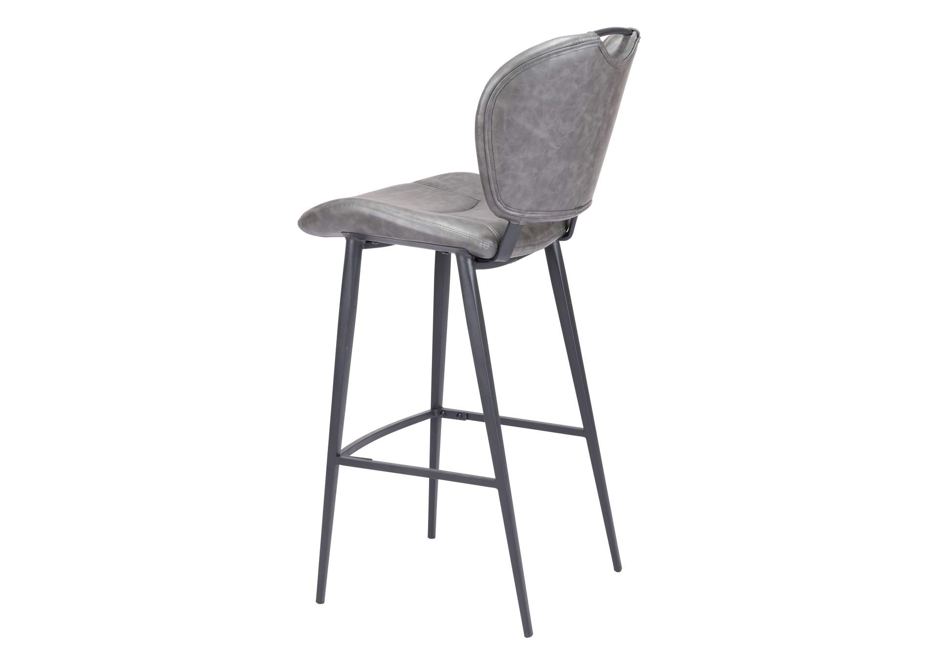 Terrence Barstool Vintage Gray,Zuo