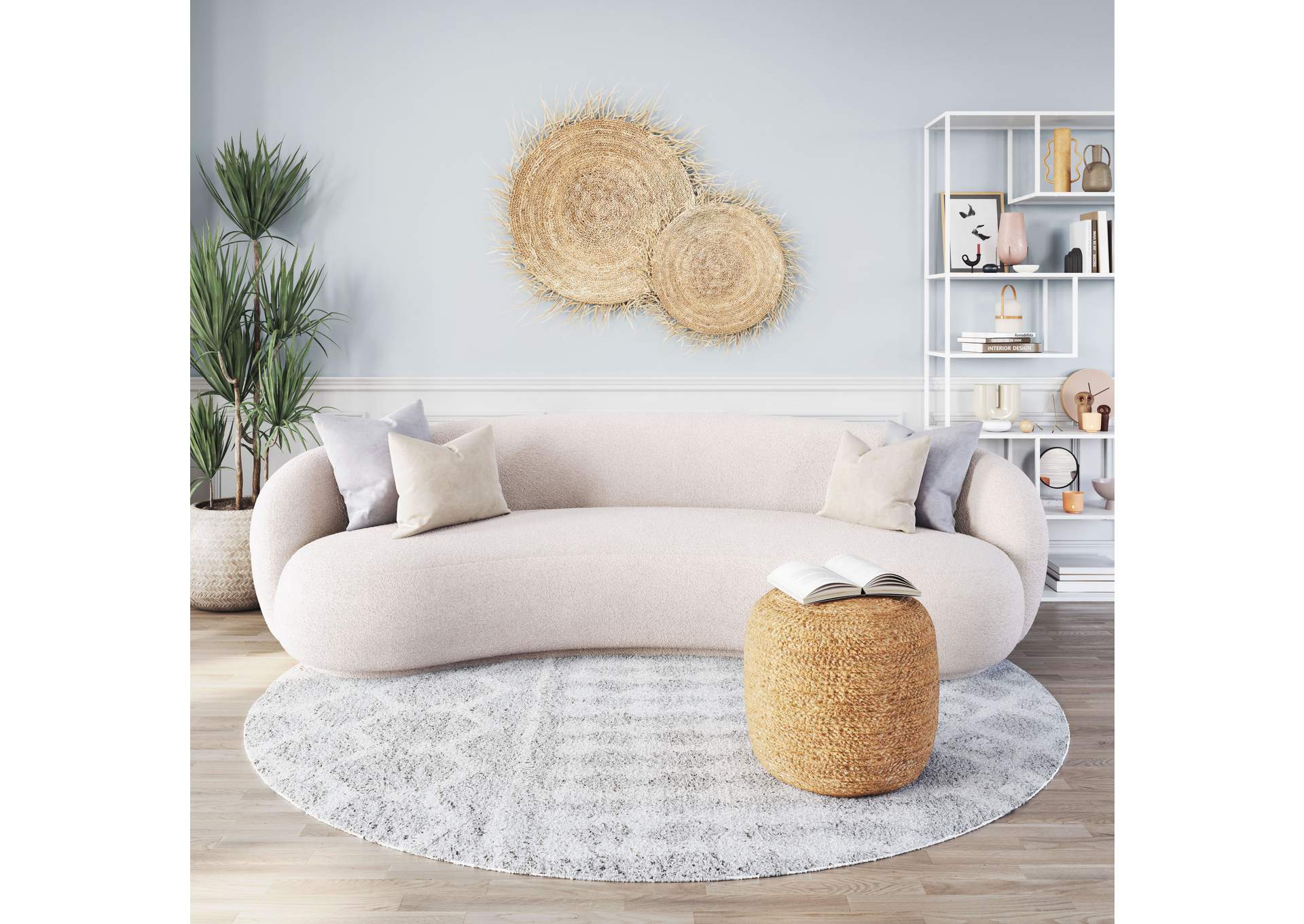 Tibet Sofa Cream,Zuo