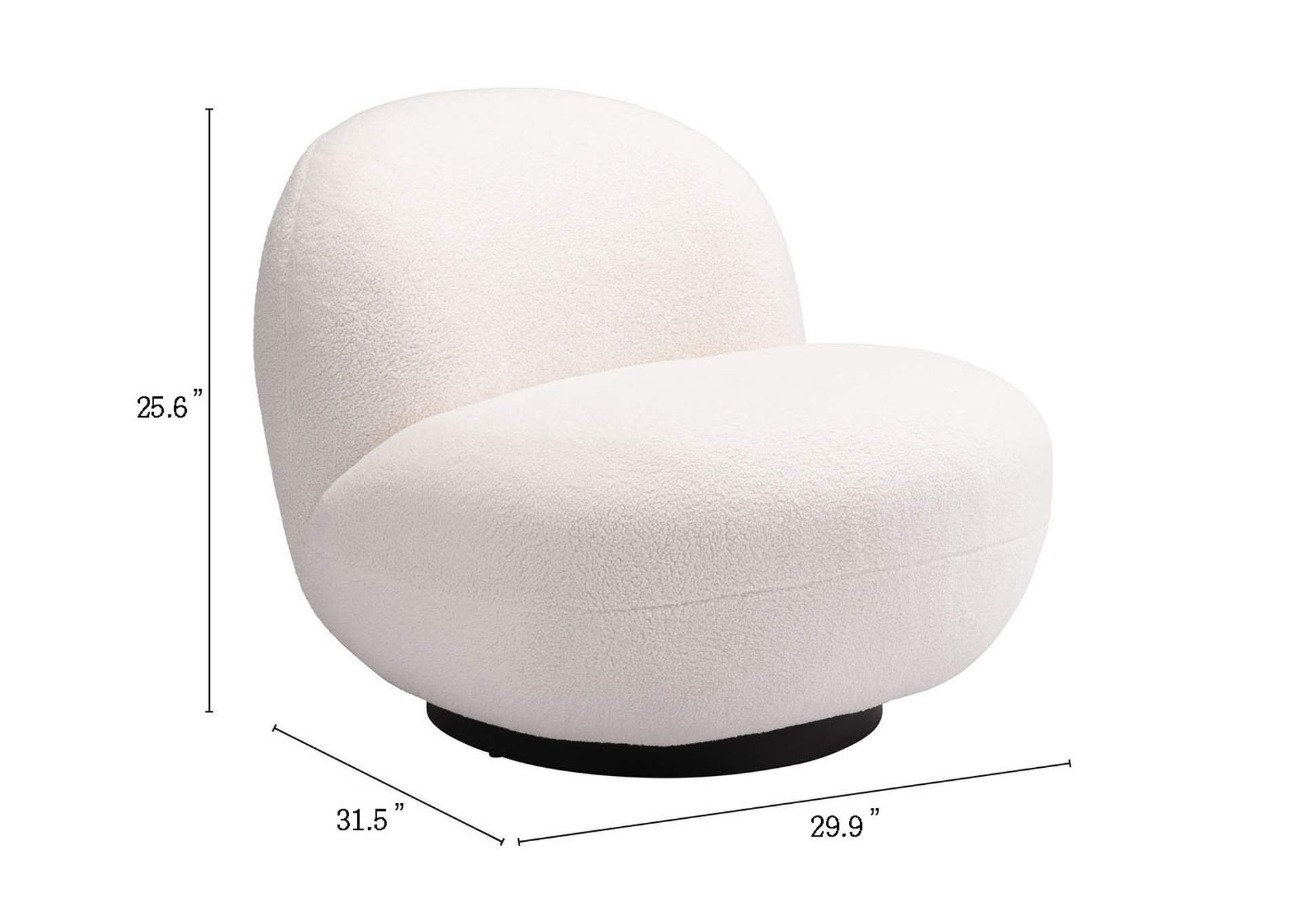 Myanmar Accent Chair Cream,Zuo