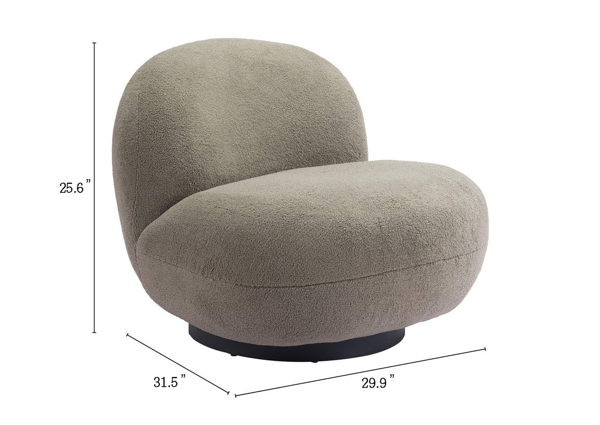 Myanmar Accent Chair Olive Green,Zuo