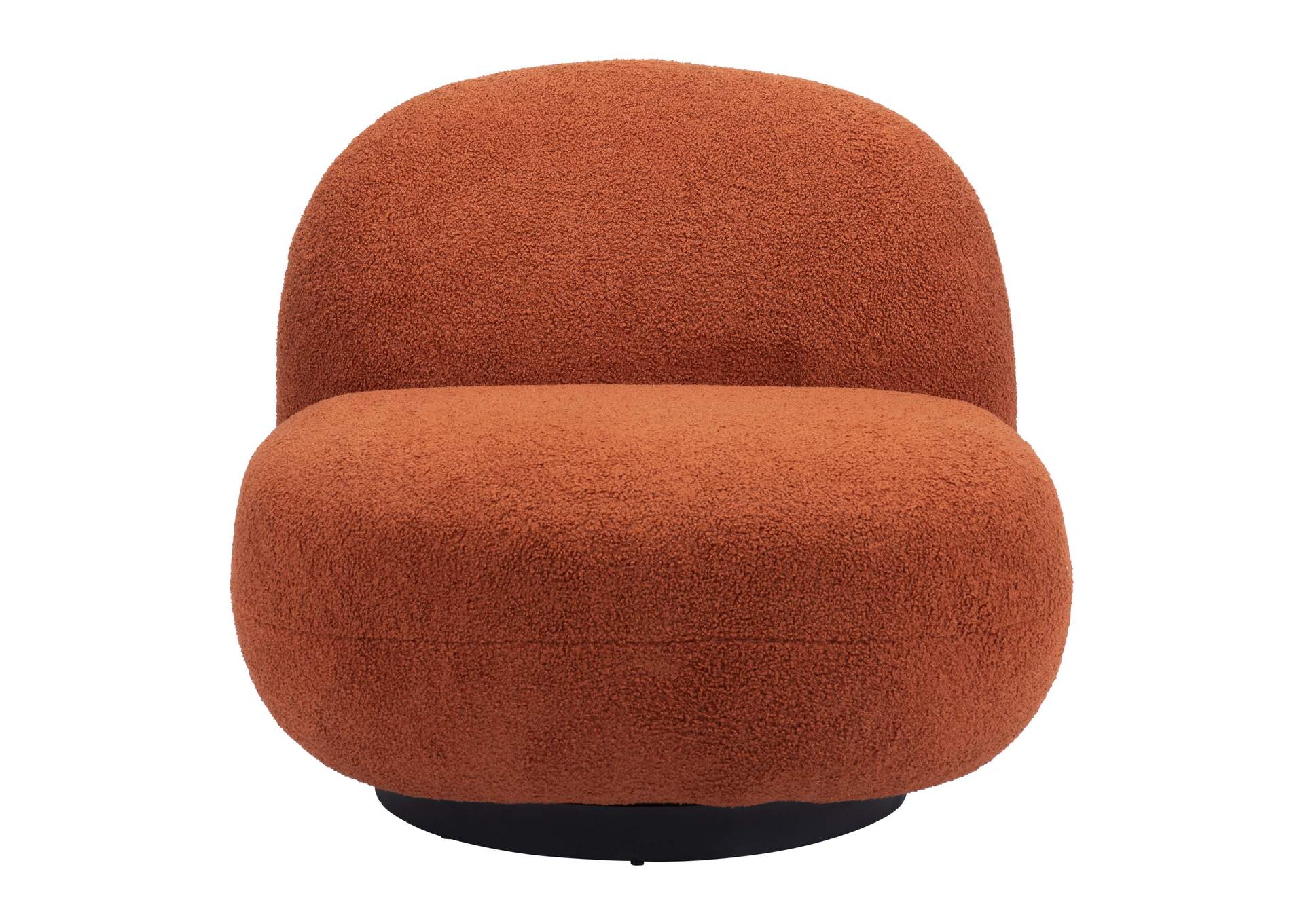 Myanmar Accent Chair Burnt Orange,Zuo