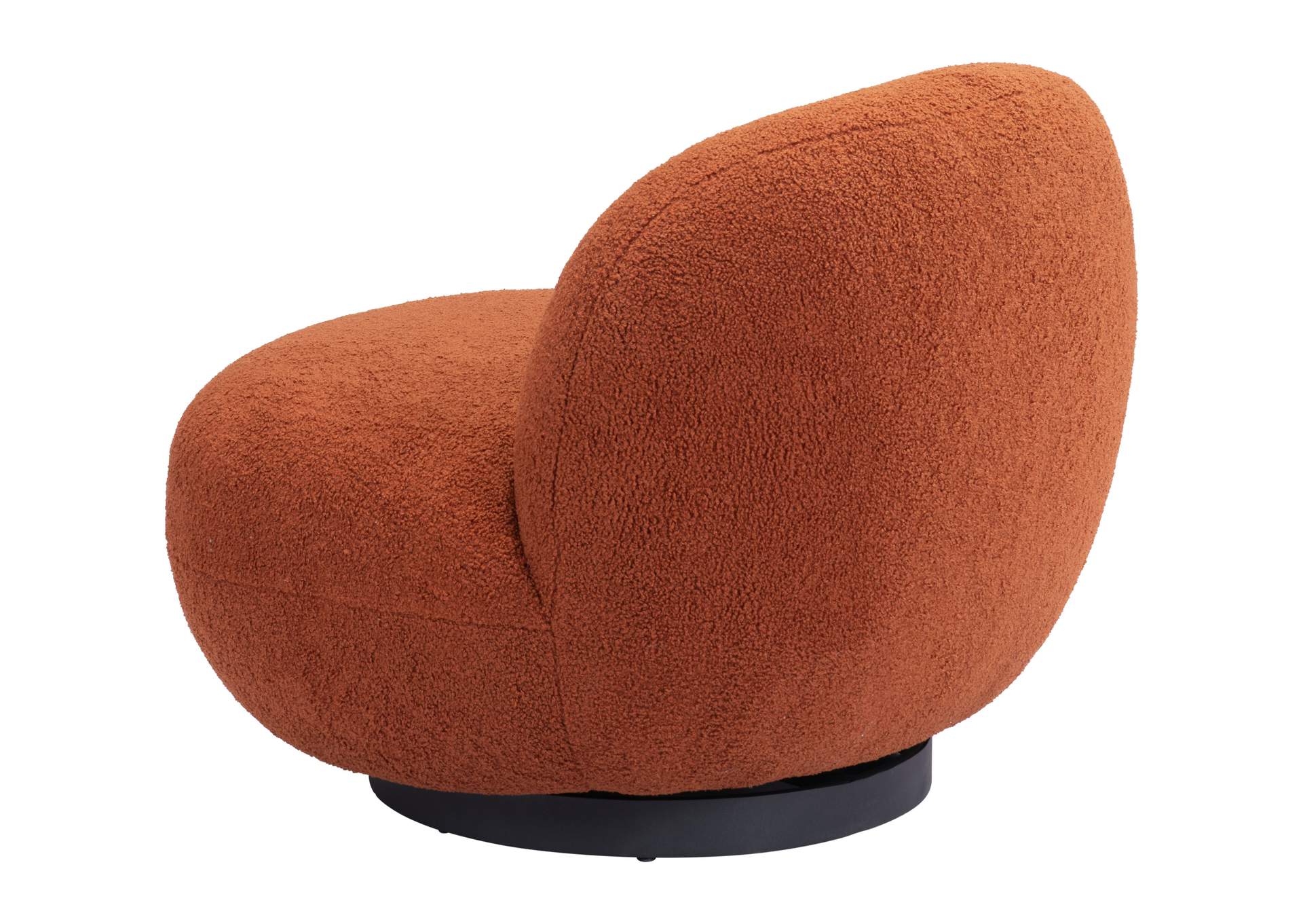 Myanmar Accent Chair Burnt Orange,Zuo