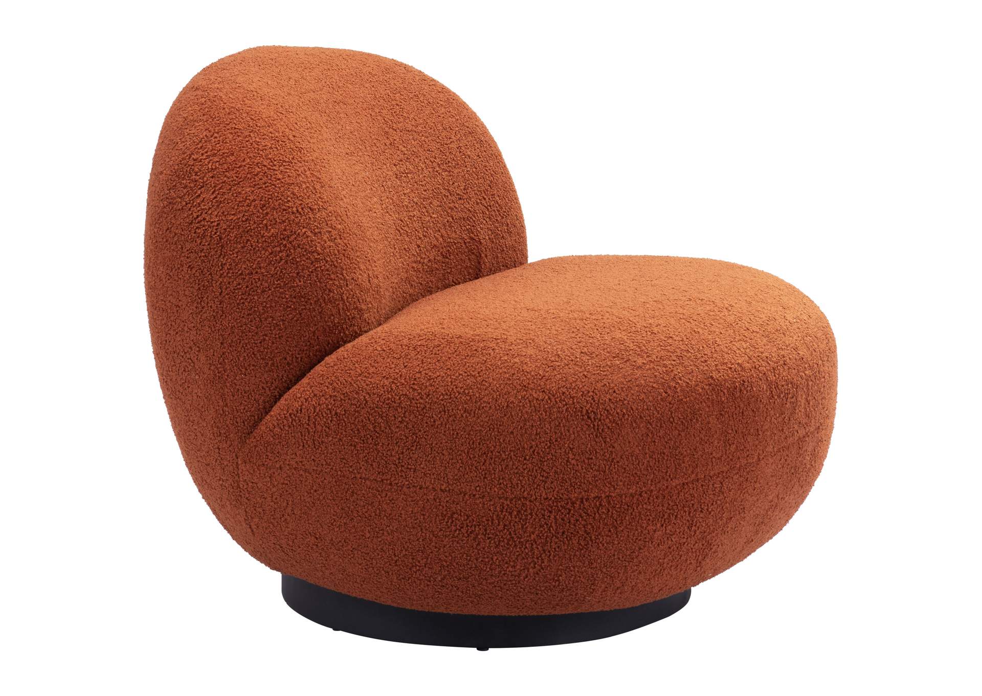 Myanmar Accent Chair Burnt Orange,Zuo