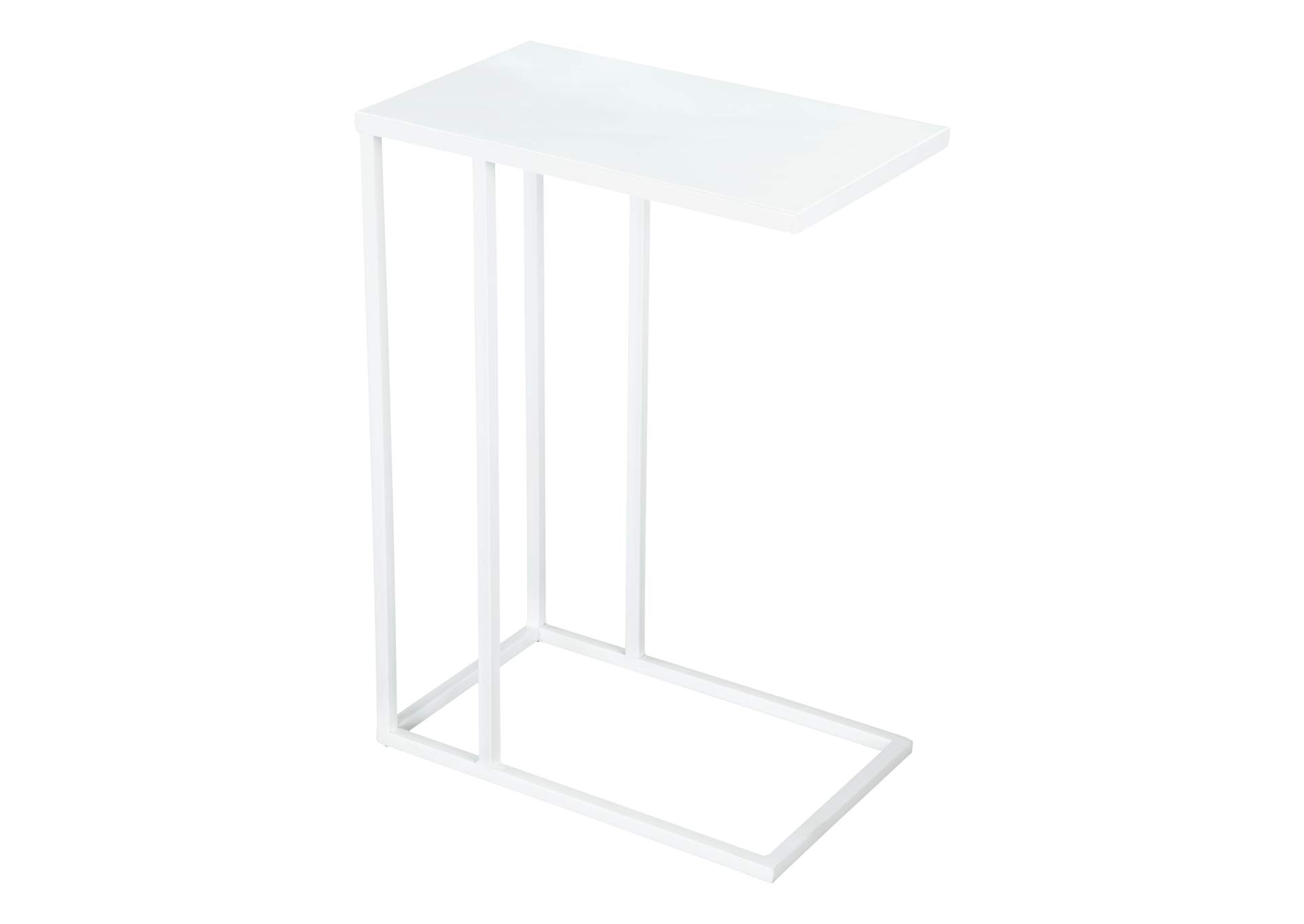 Atom Side Table White,Zuo