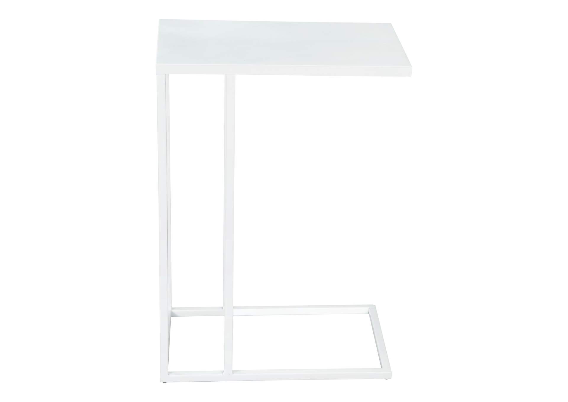 Atom Side Table White,Zuo