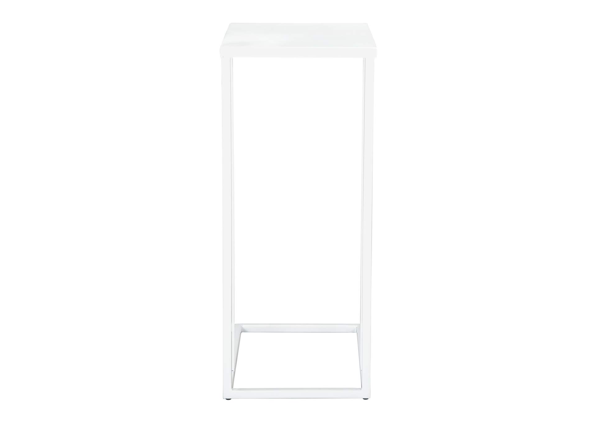 Atom Side Table White,Zuo