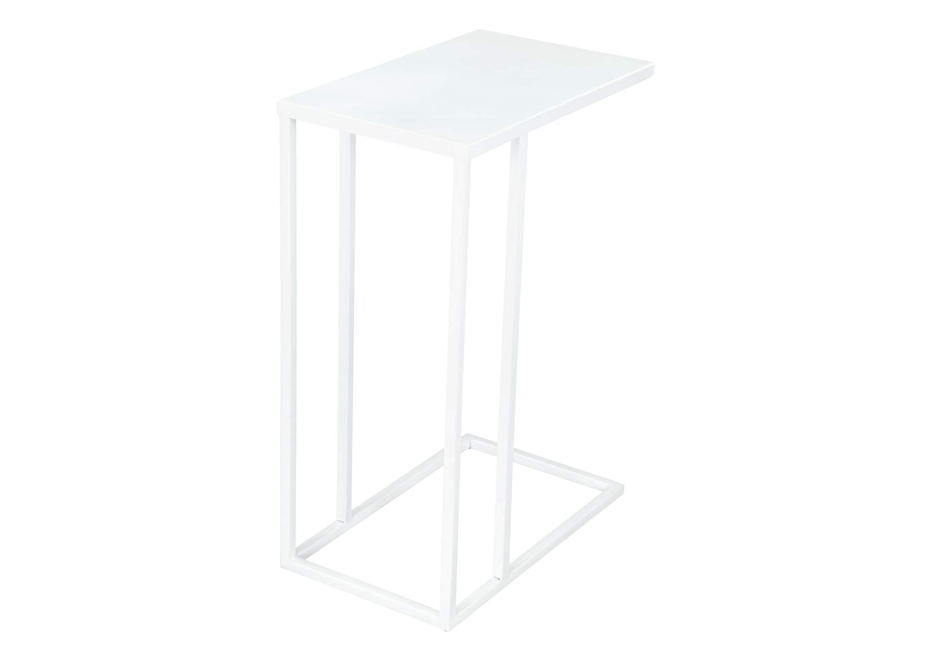 Atom Side Table White,Zuo