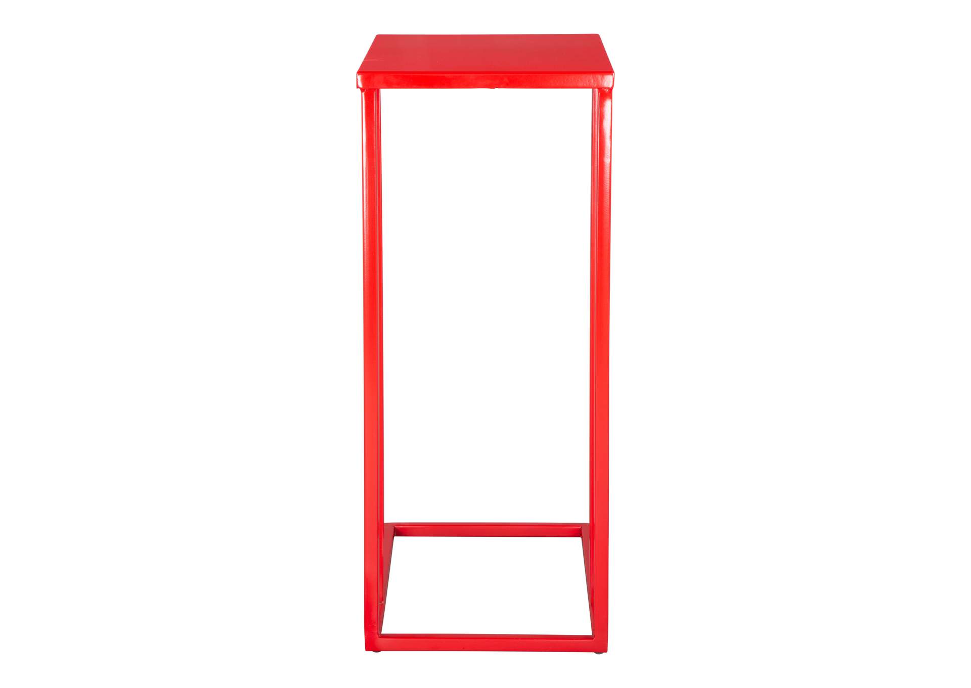 Atom Side Table Red,Zuo