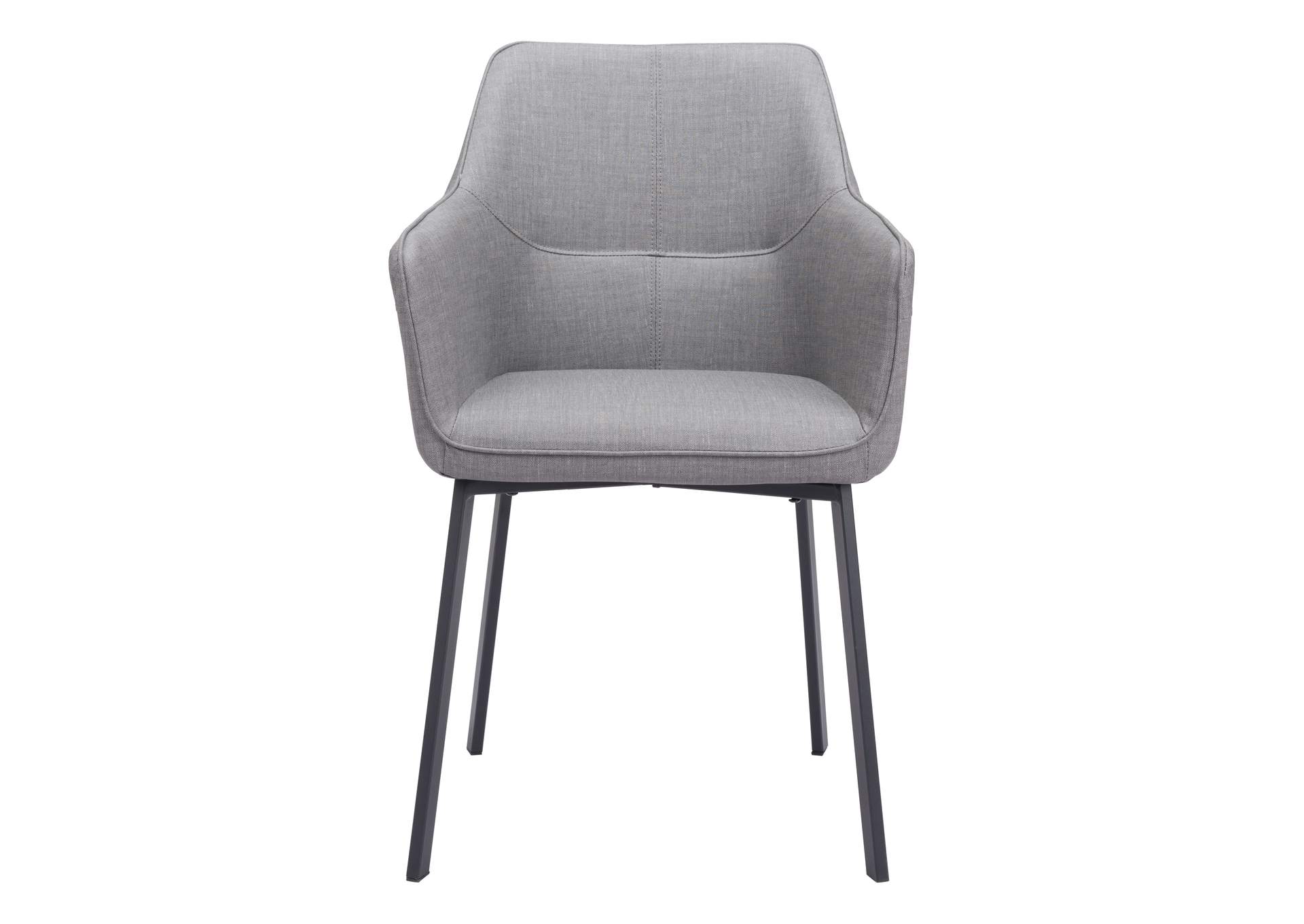 Adage Dining Chair (Set Of 2) Gray,Zuo