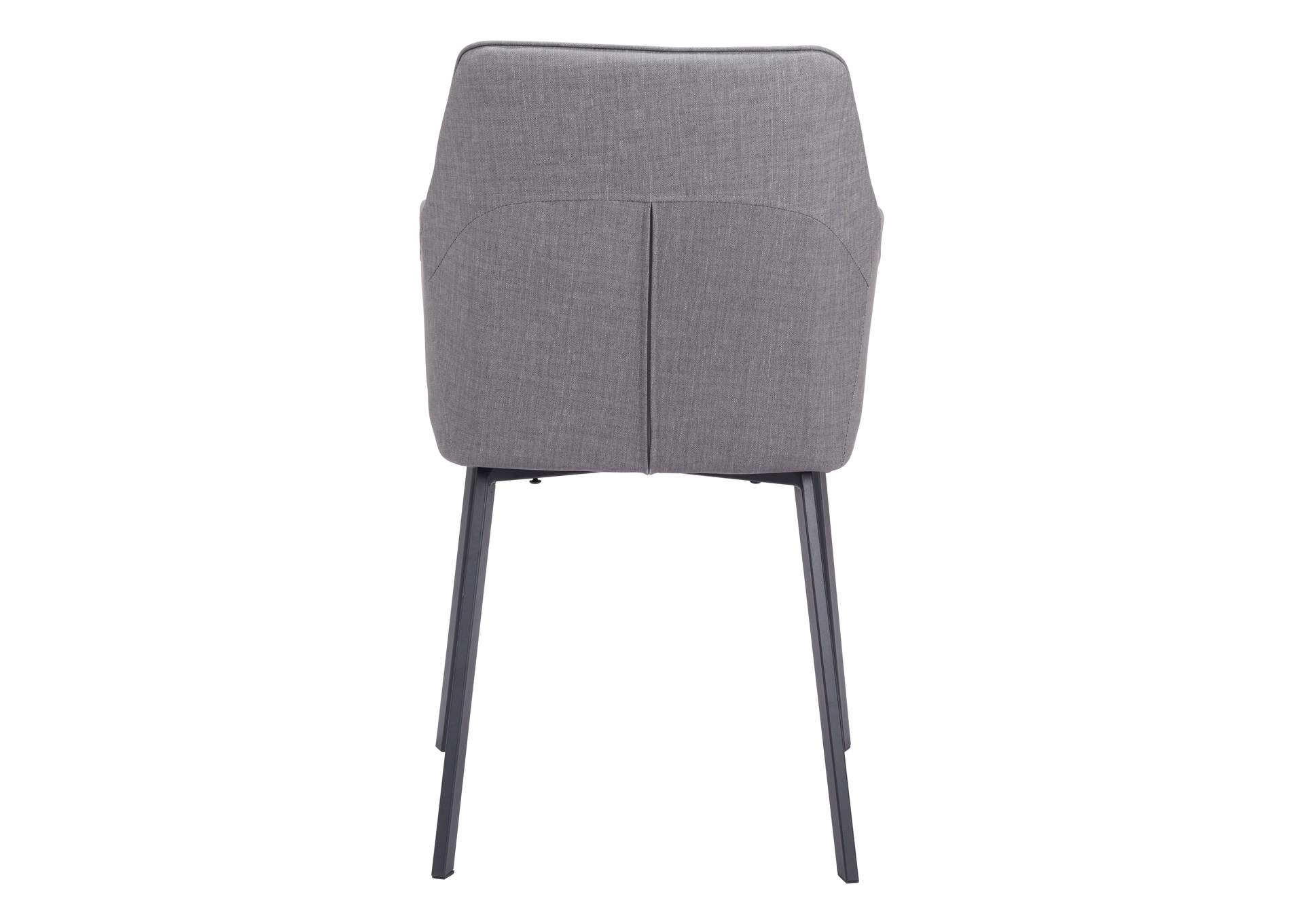 Adage Dining Chair (Set Of 2) Gray,Zuo