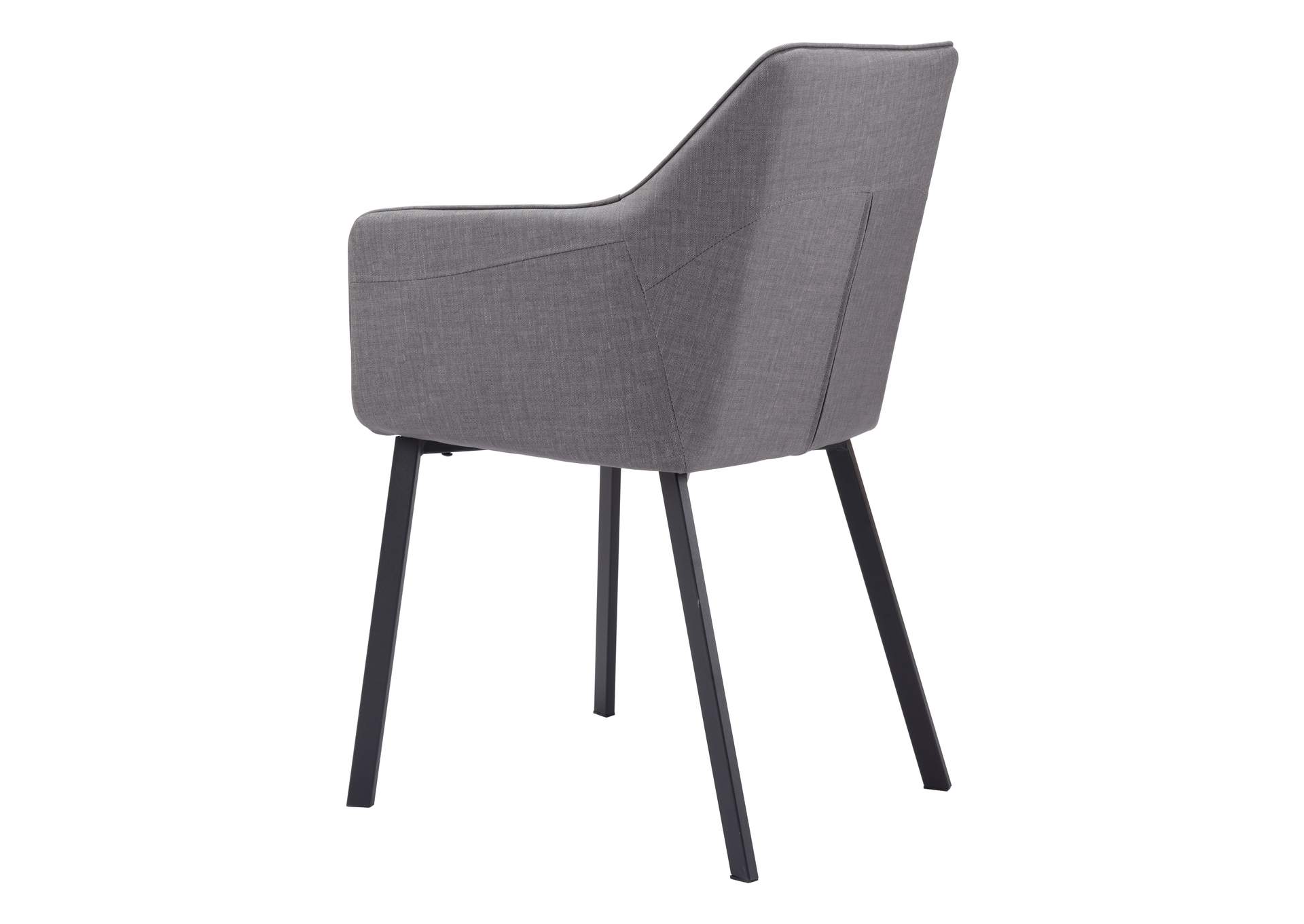 Adage Dining Chair (Set Of 2) Gray,Zuo