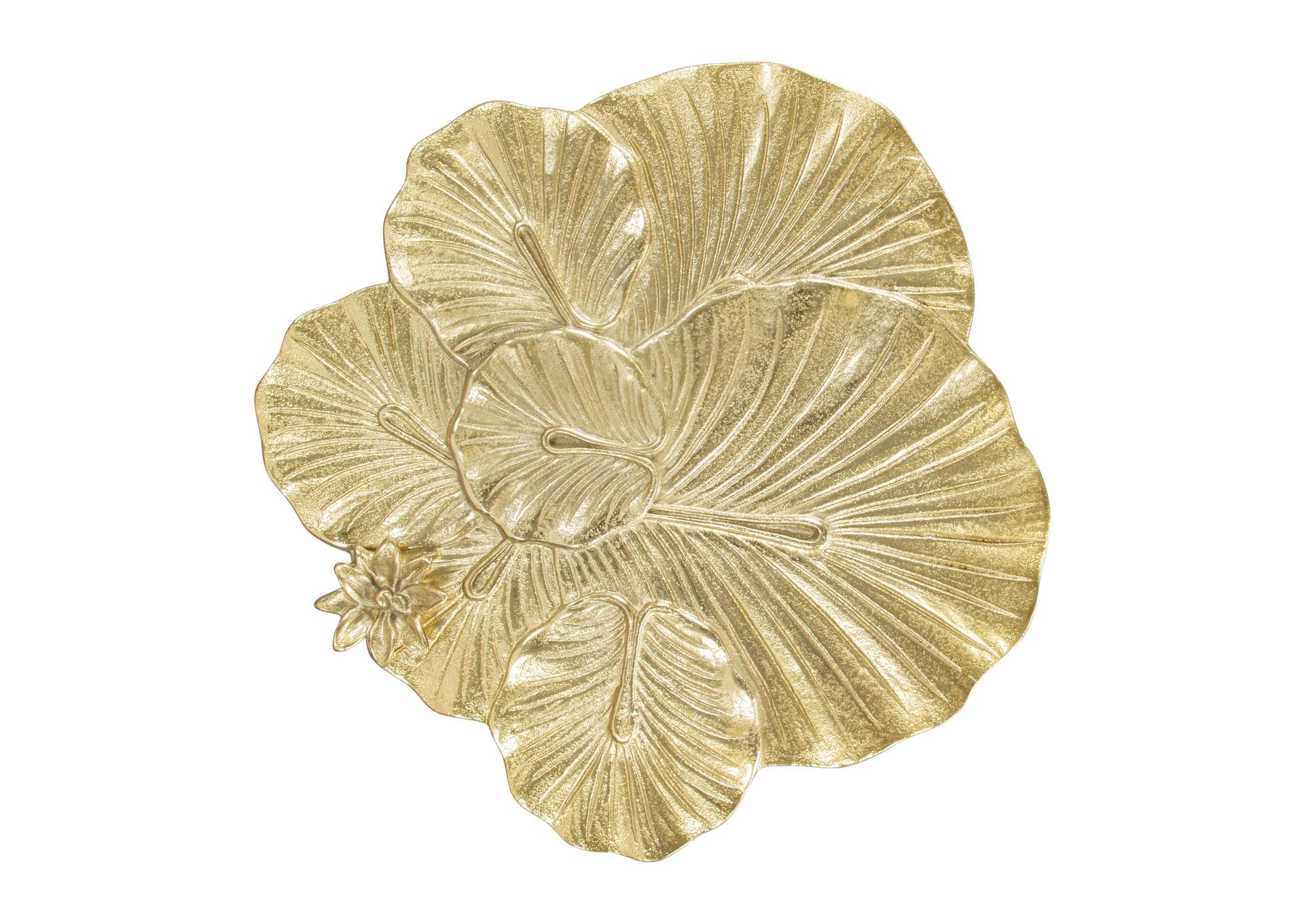 Lotus Side Table Gold,Zuo