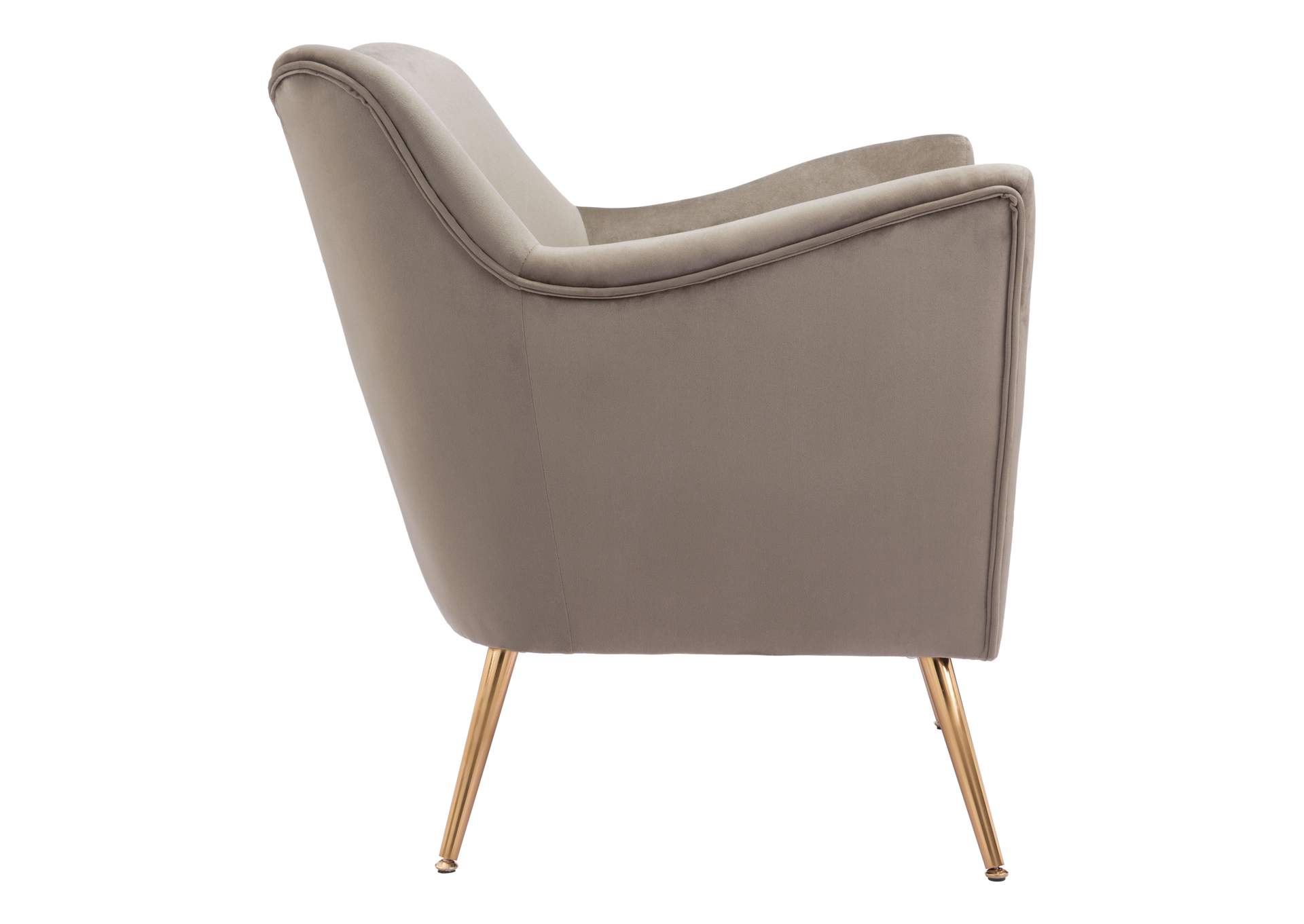 Zoco Accent Chair Beige,Zuo