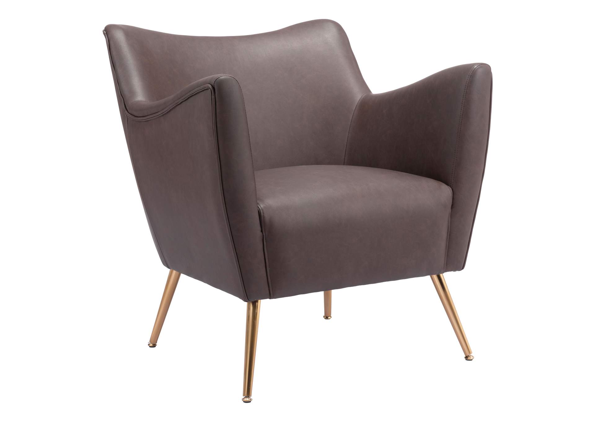 Zoco Accent Chair Espresso,Zuo
