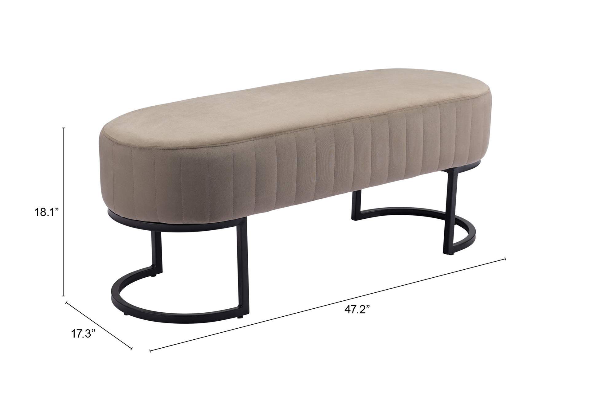 Nardo Bench Beige,Zuo