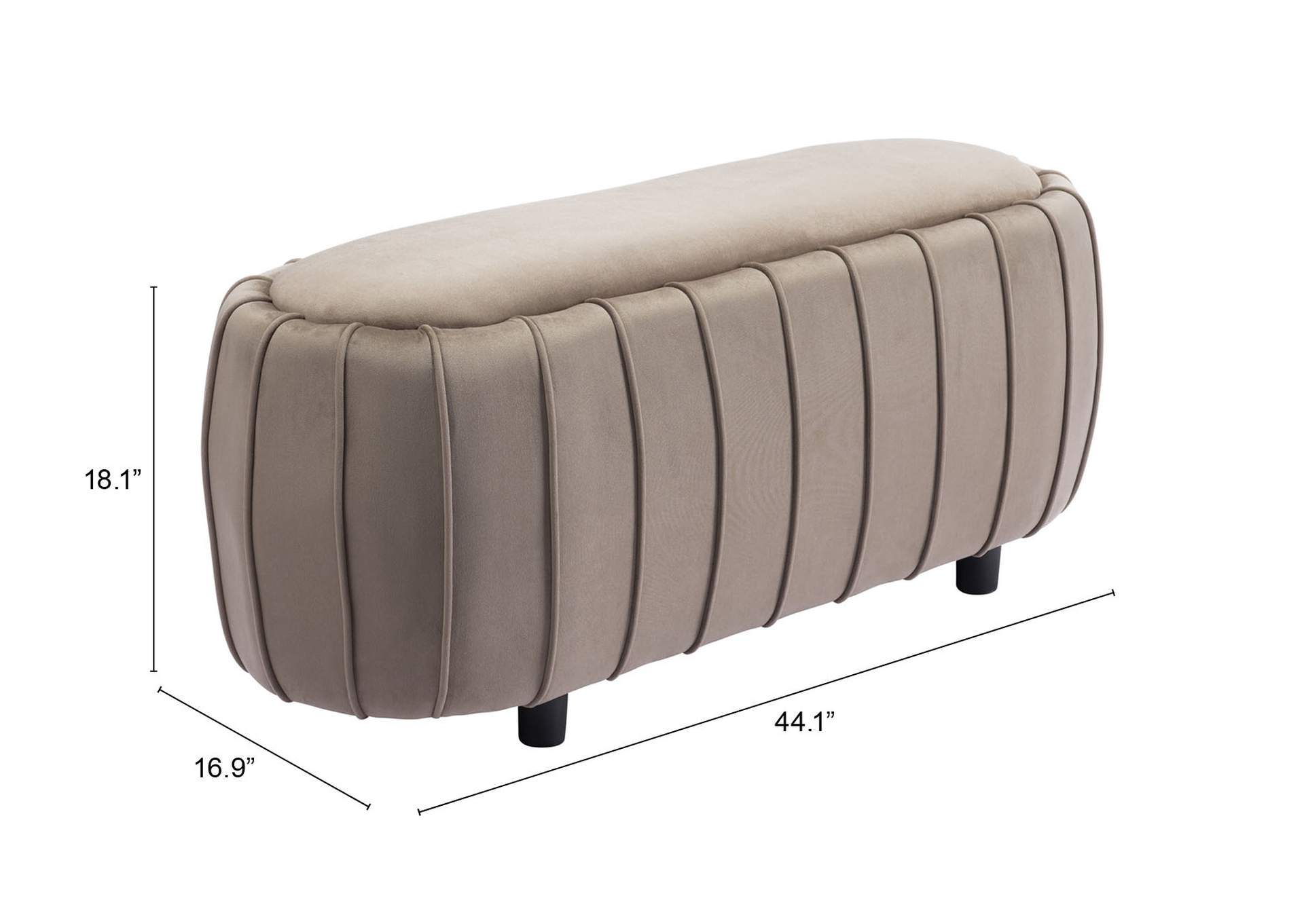 Ghenta Bench Beige,Zuo