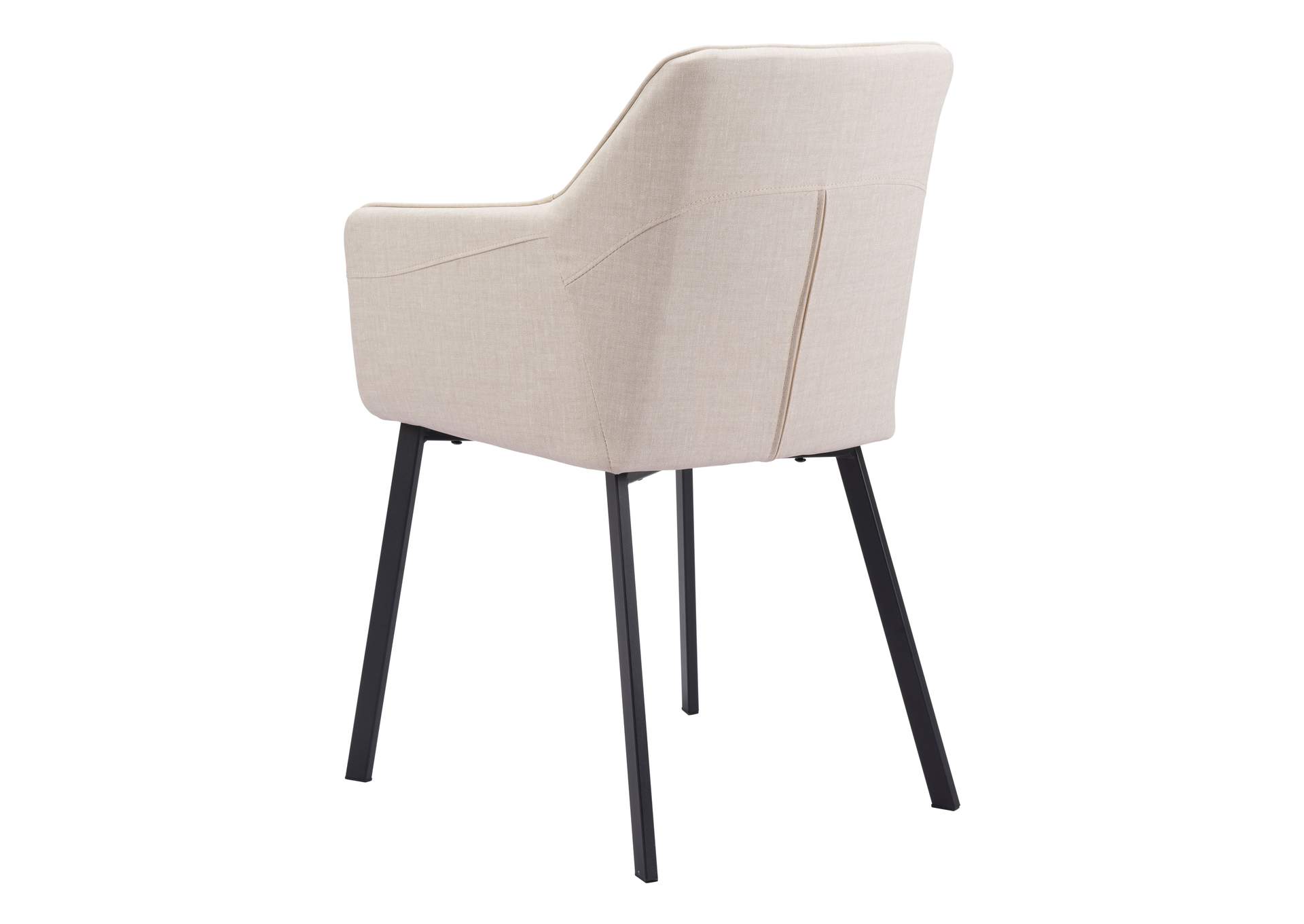 Adage Dining Chair (Set Of 2) Beige,Zuo