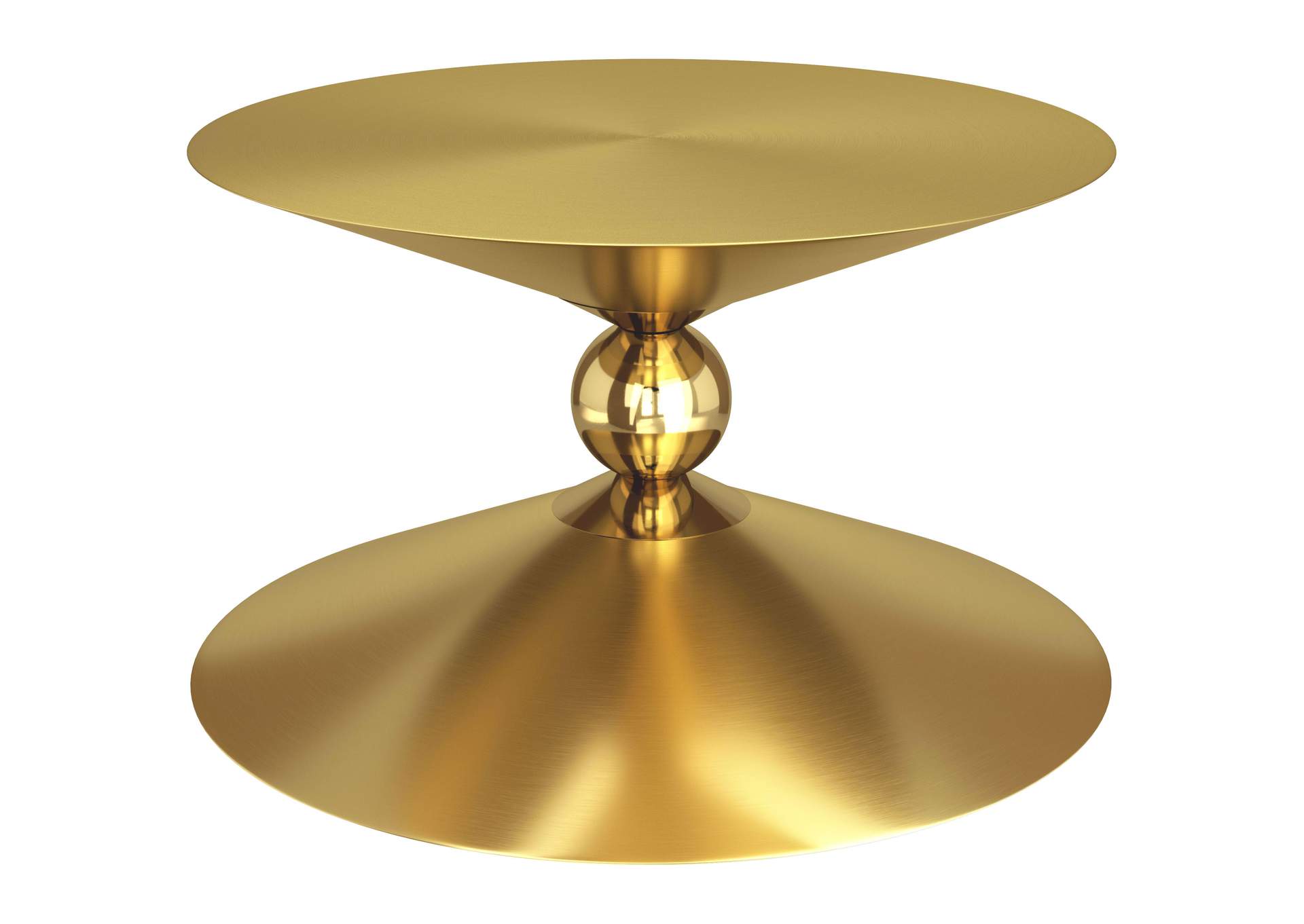 Xavier Coffee Table Gold,Zuo