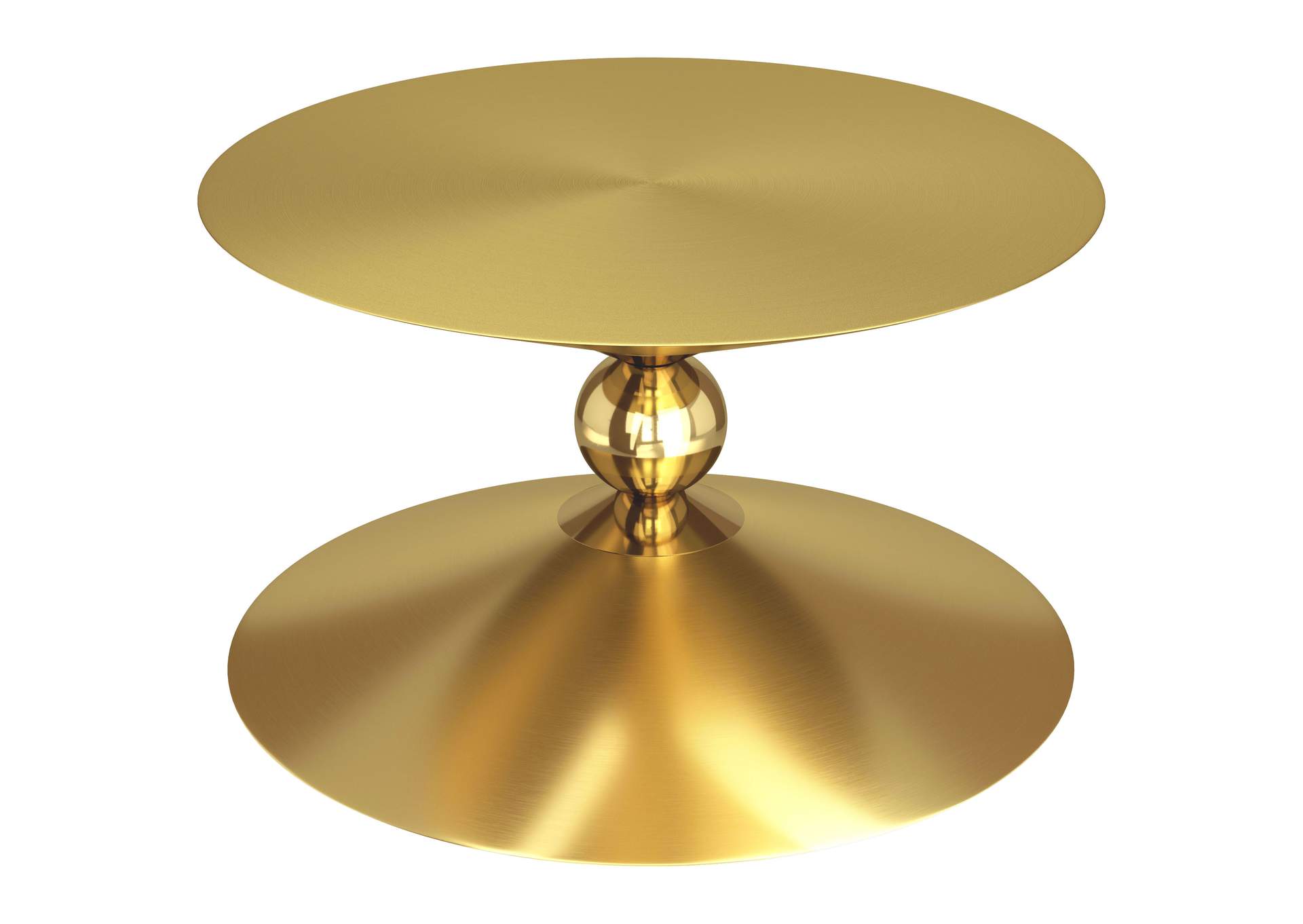 Xavier Coffee Table Gold,Zuo