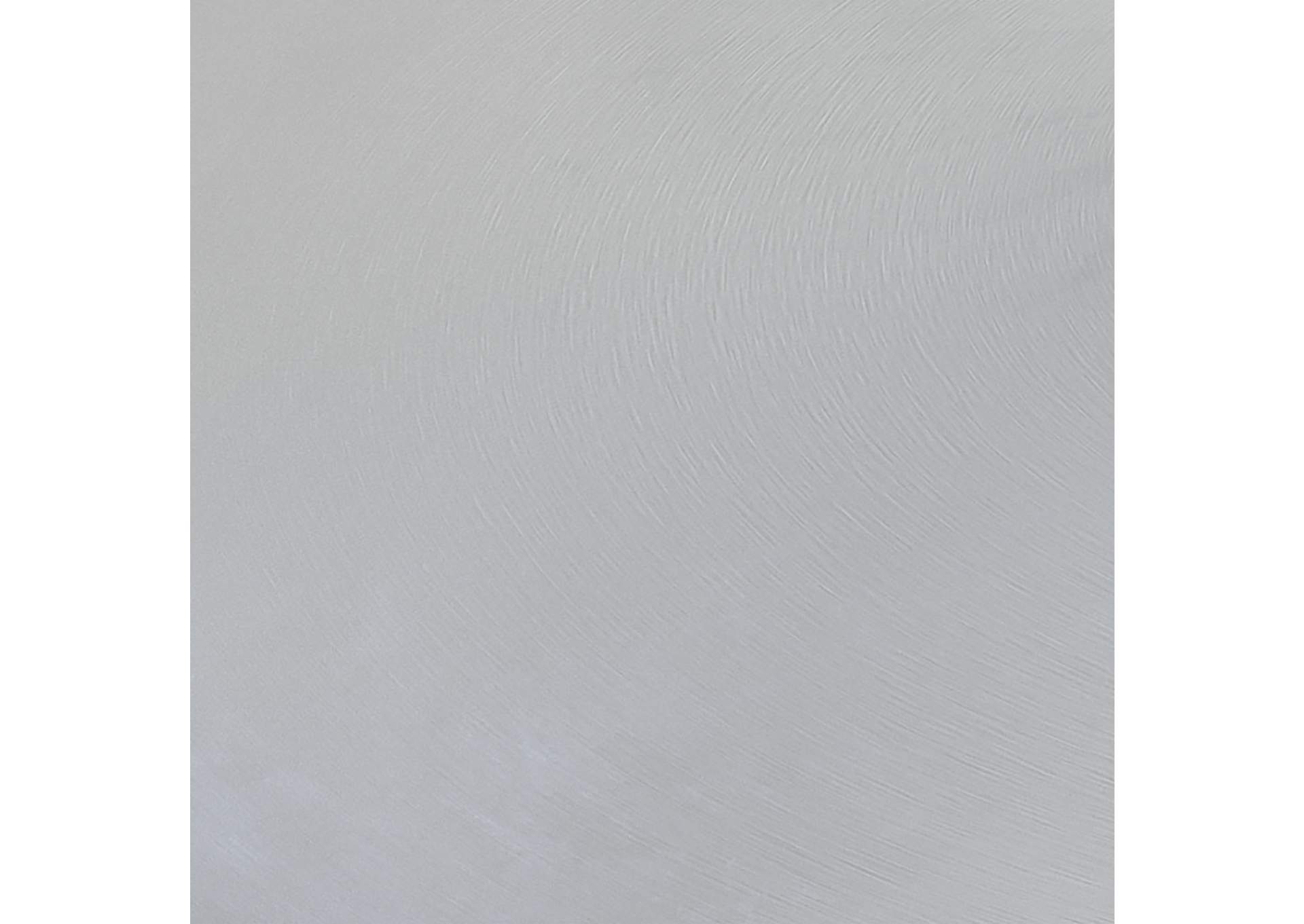 Gotham Dining Table 48" White & Silver,Zuo