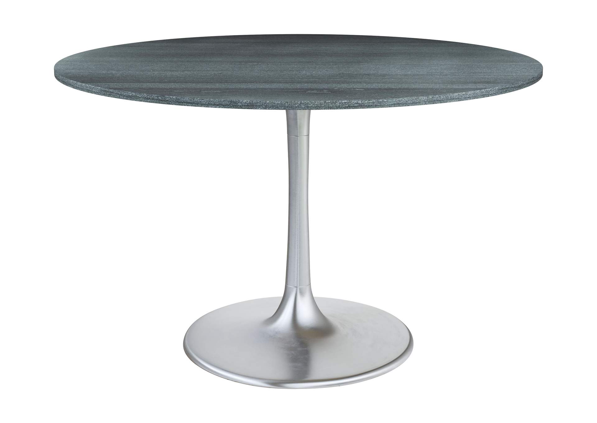 Metropolis Dining Table 48" Black,Zuo