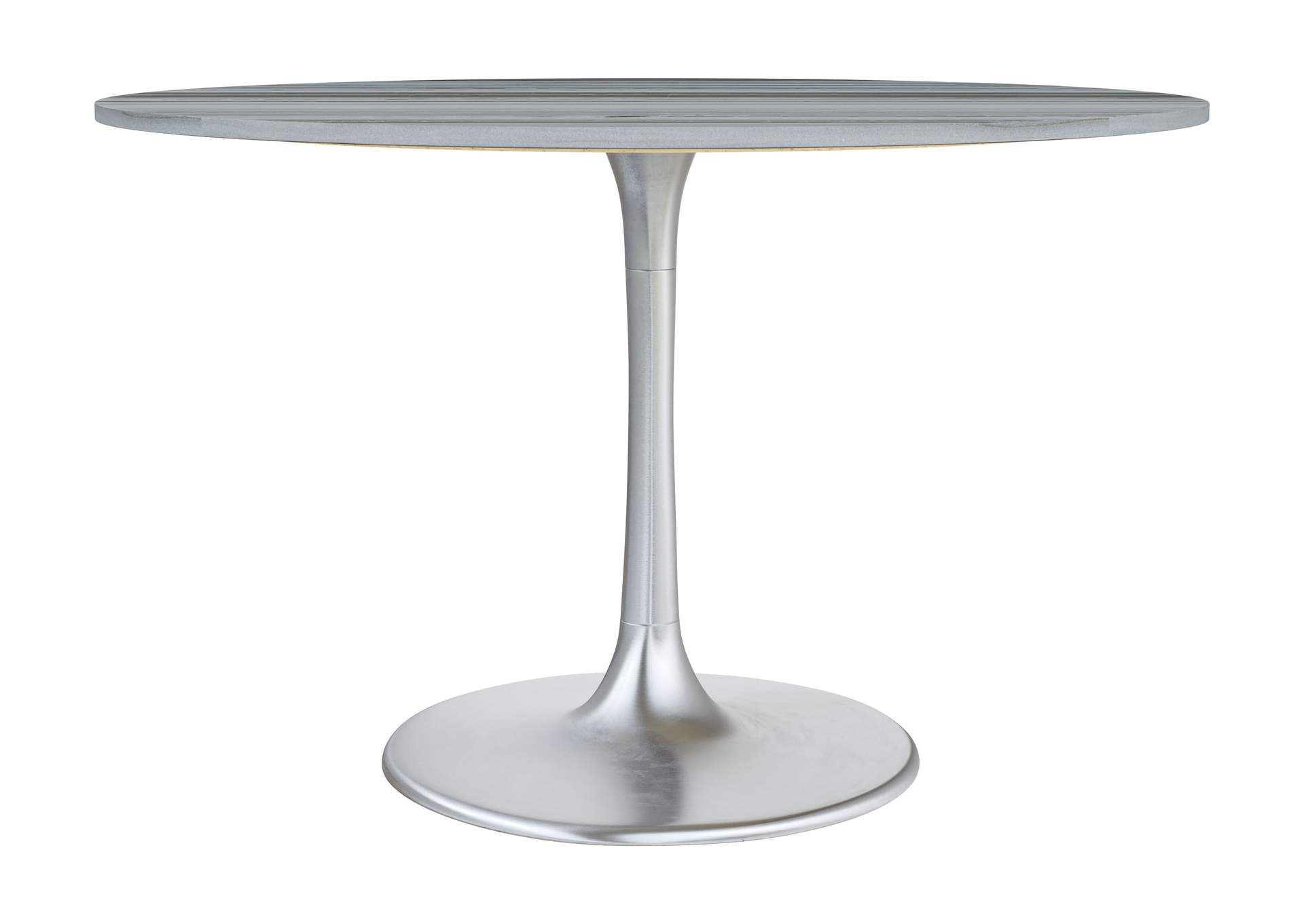 Star City Dining Table 48" Gray,Zuo