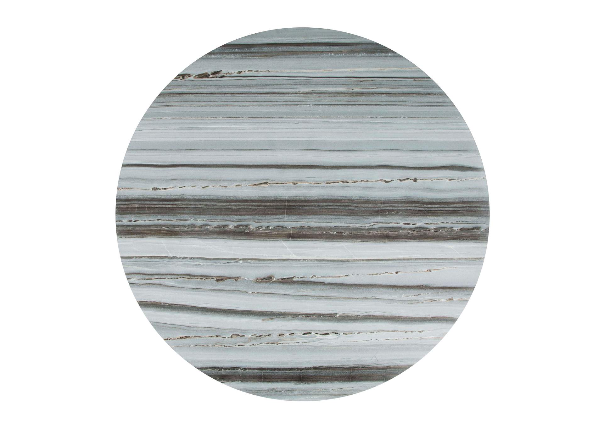 Central City Dining Table Gray & Black,Zuo