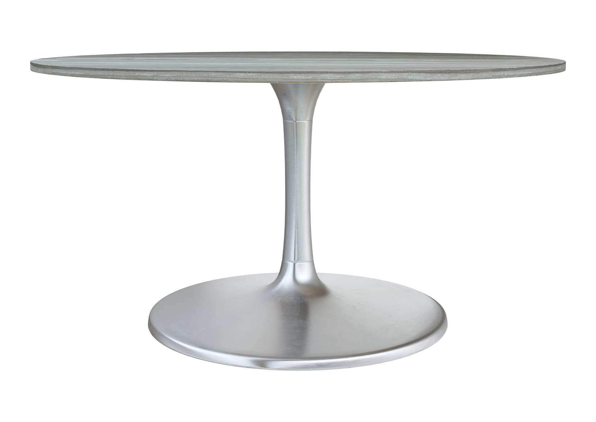 Star City Dining Table 60" Gray,Zuo