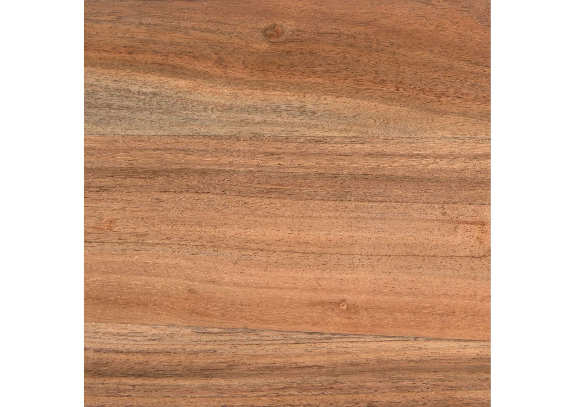 Louisa Bench Natural & Black,Zuo