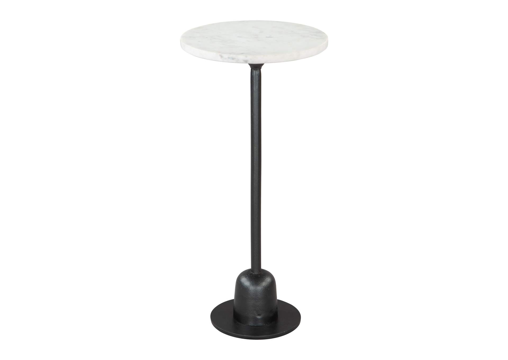 Woozy Side Table White & Black,Zuo