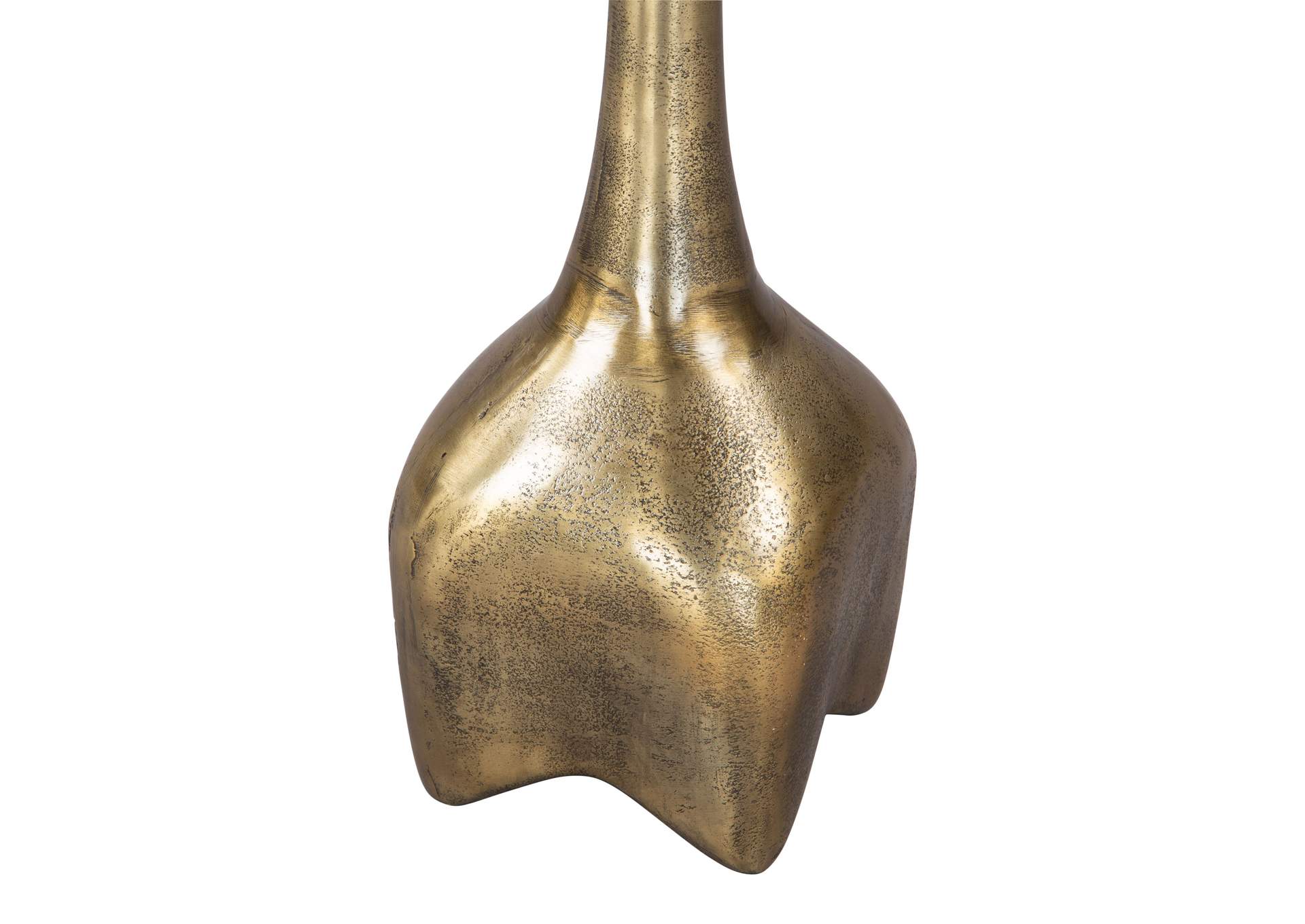 Lexi Side Table Antique Brass,Zuo