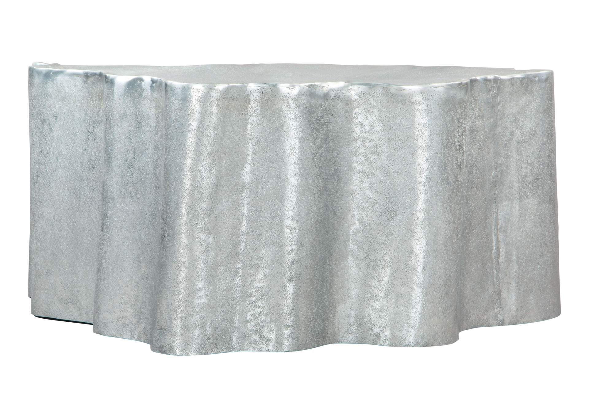 Kortha Coffee Table Antique Silver,Zuo