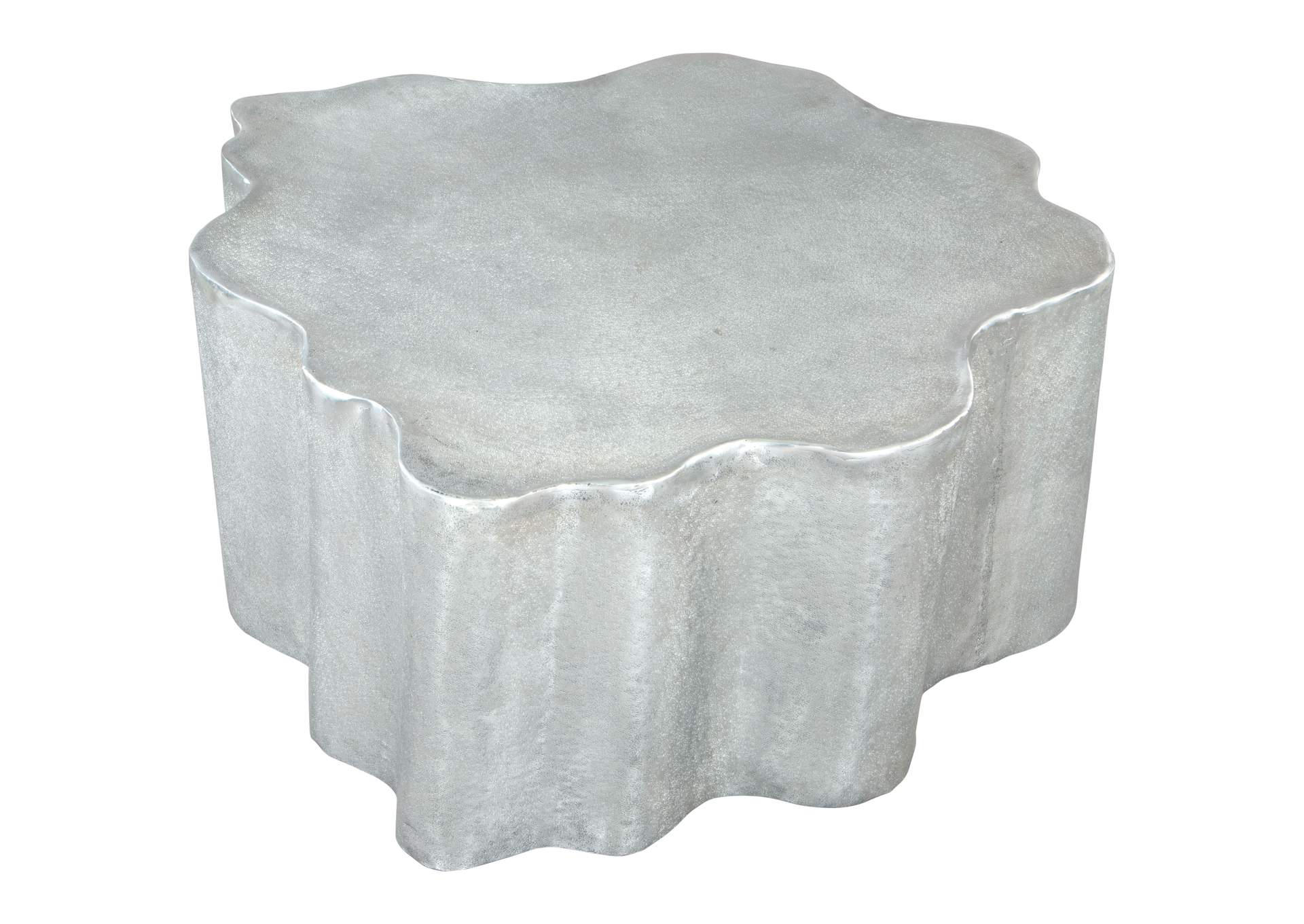 Kortha Coffee Table Antique Silver,Zuo