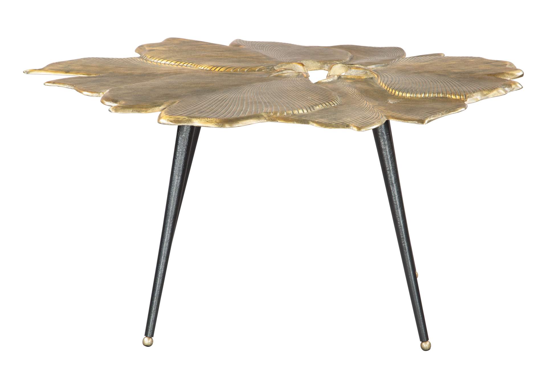 Gingko Coffee Table Antique Brass,Zuo